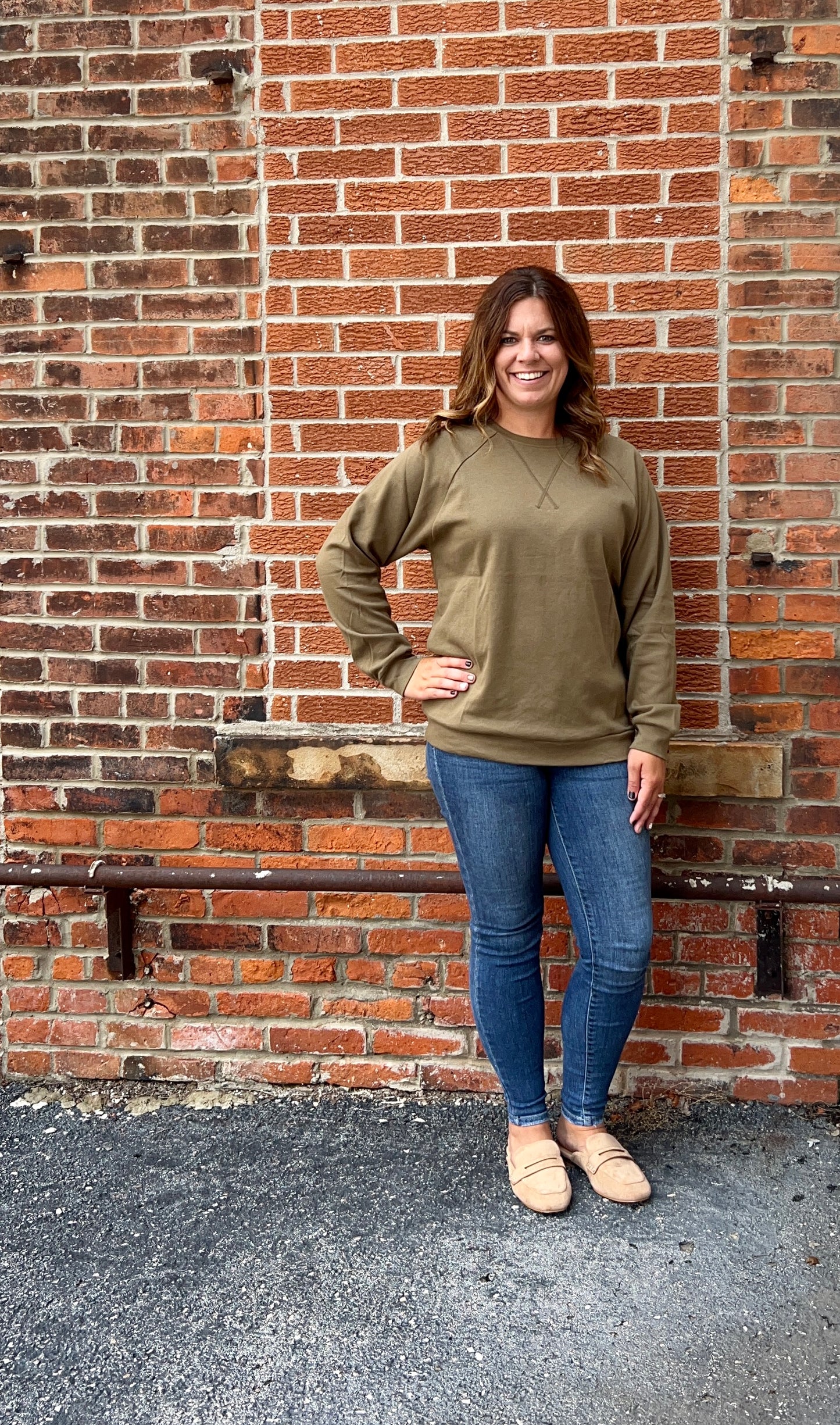 The Layne Pull Over Sweatshirt