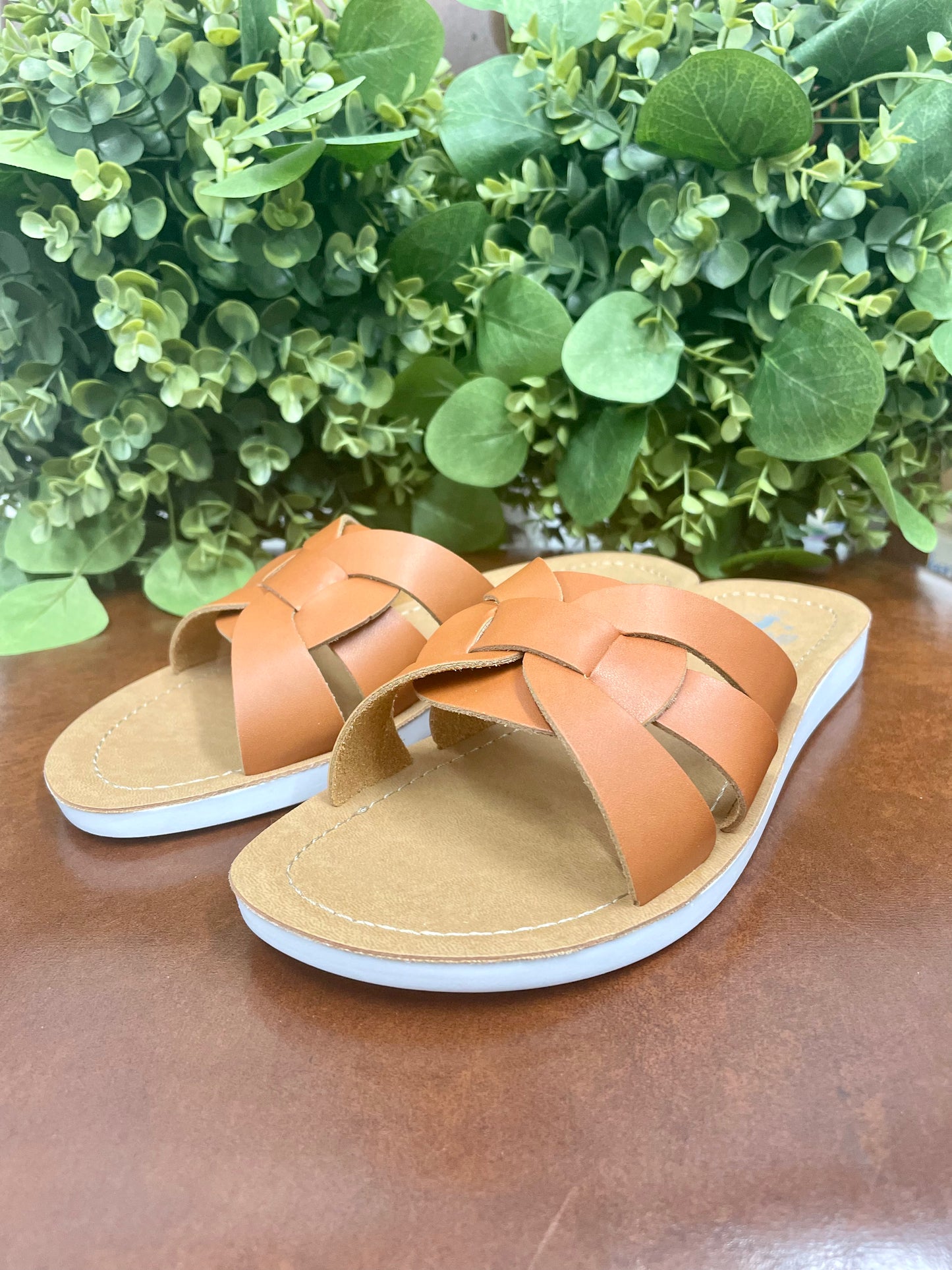 The Armani Slip On Sandal