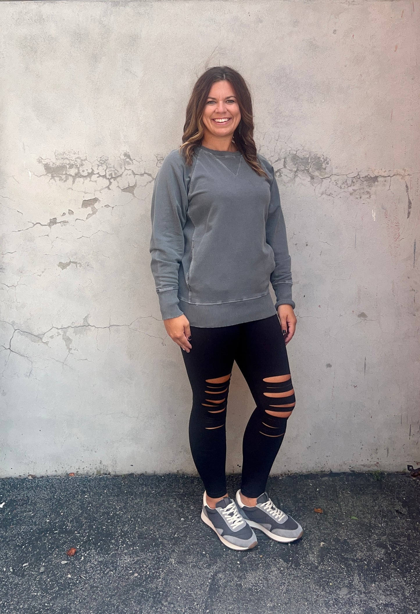 The Raelle Pullover Pocket Sweatshirt