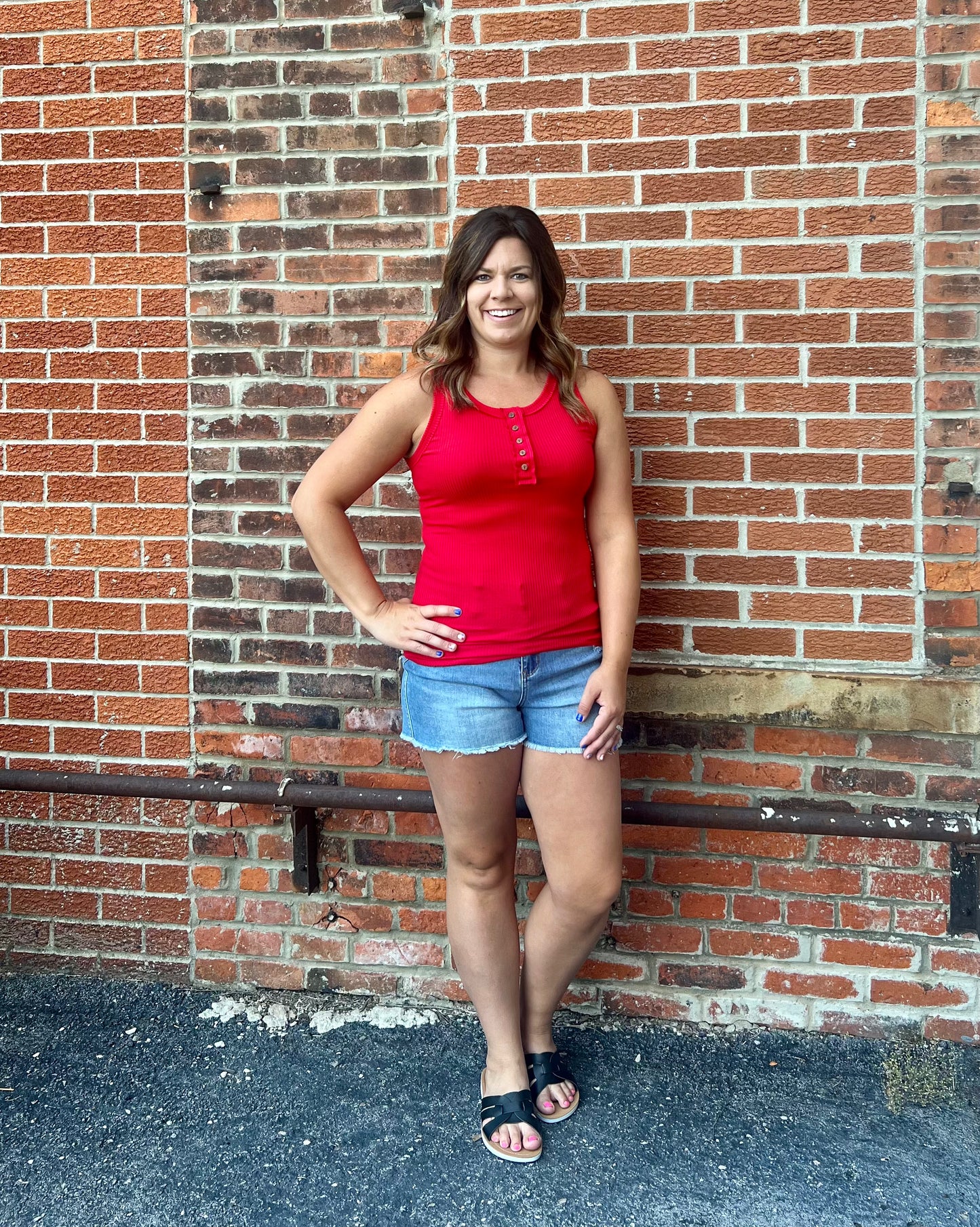 The Nyla Ribbed Tank