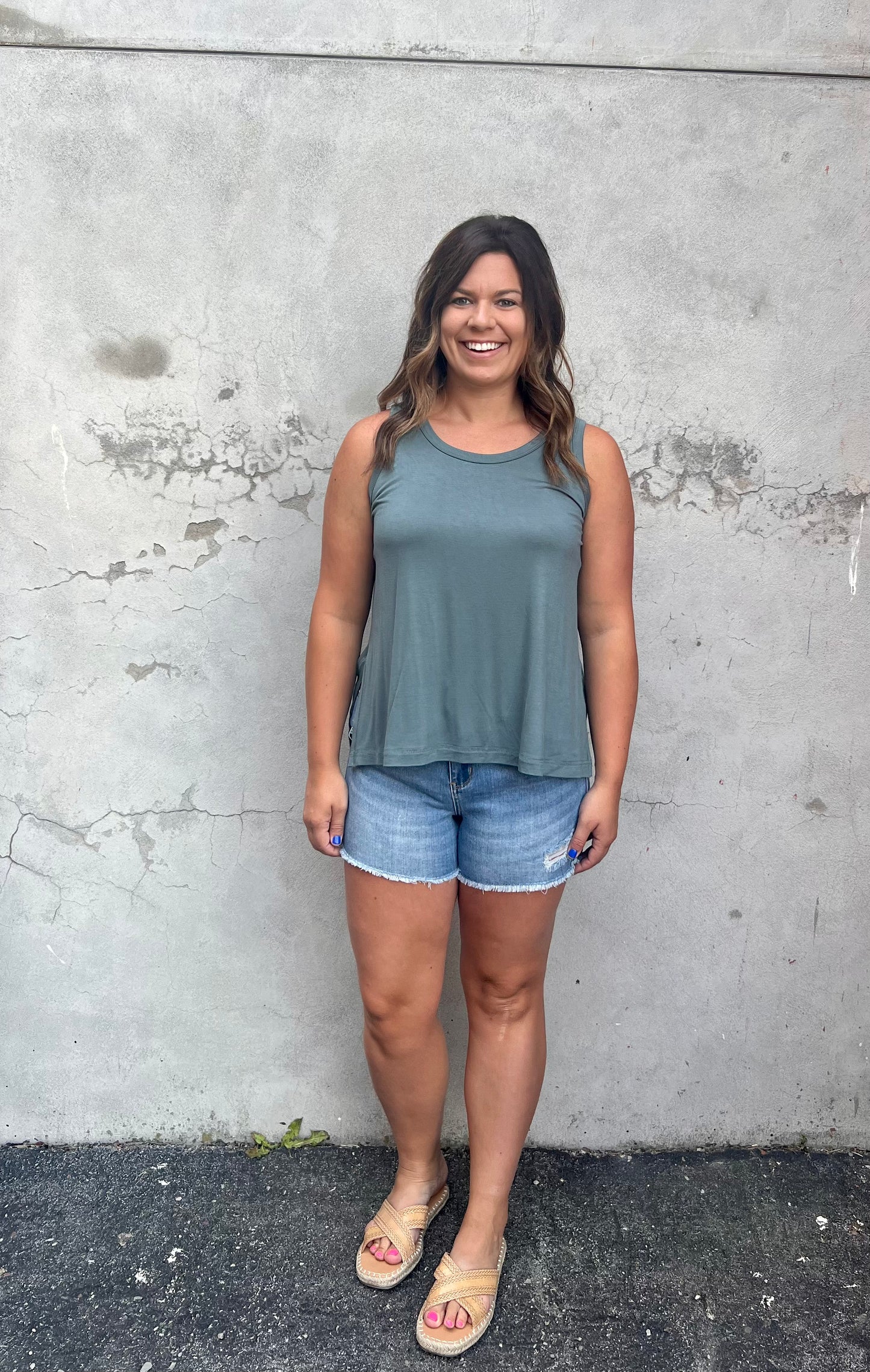 The Savannah Open Back Tank