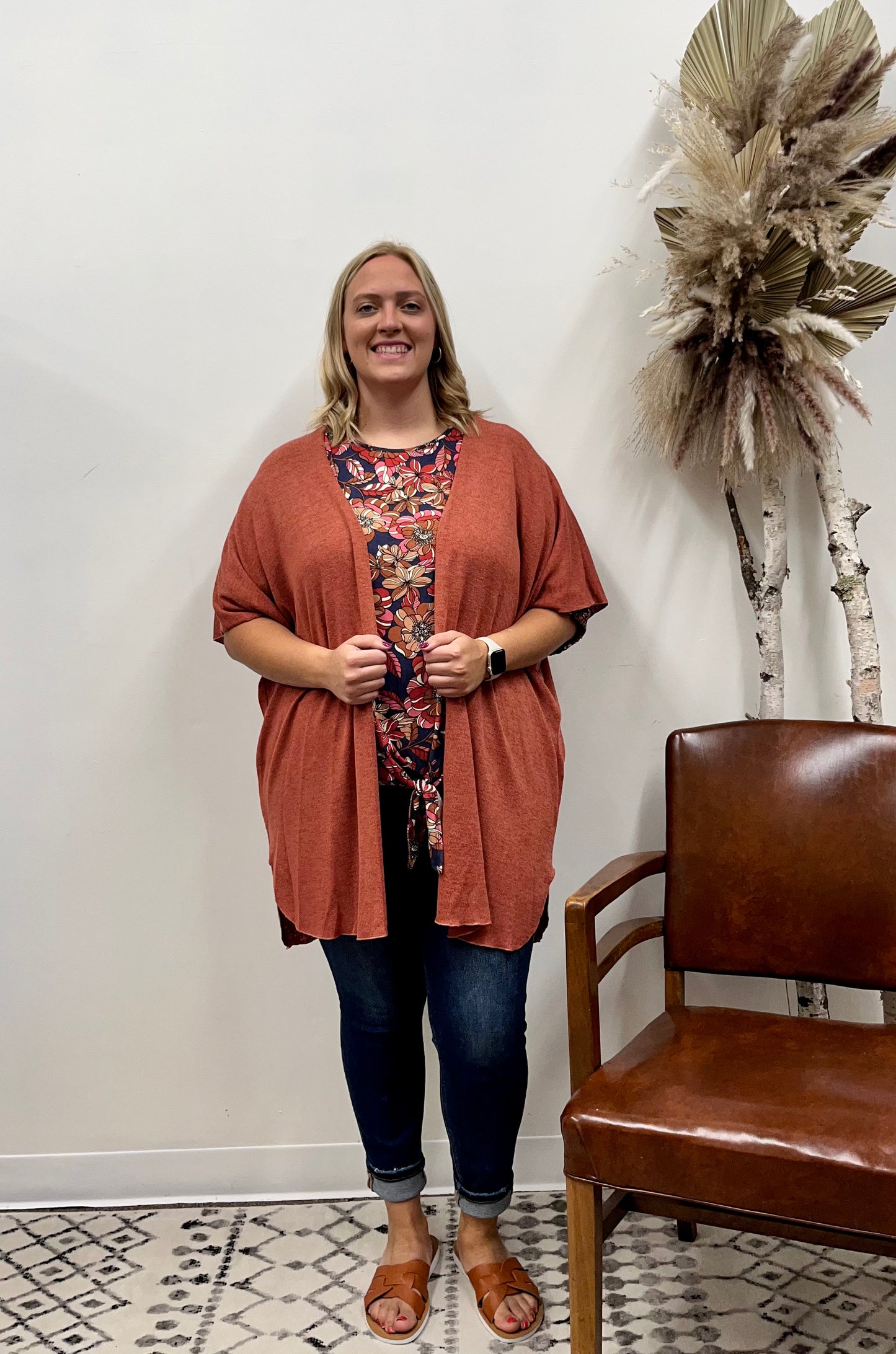 The Karol Curvy Cardigan