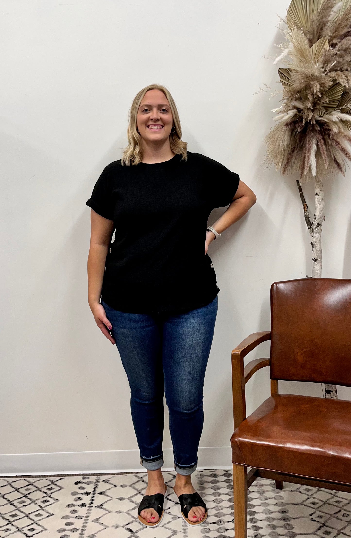 The Rhonda Curvy Tee