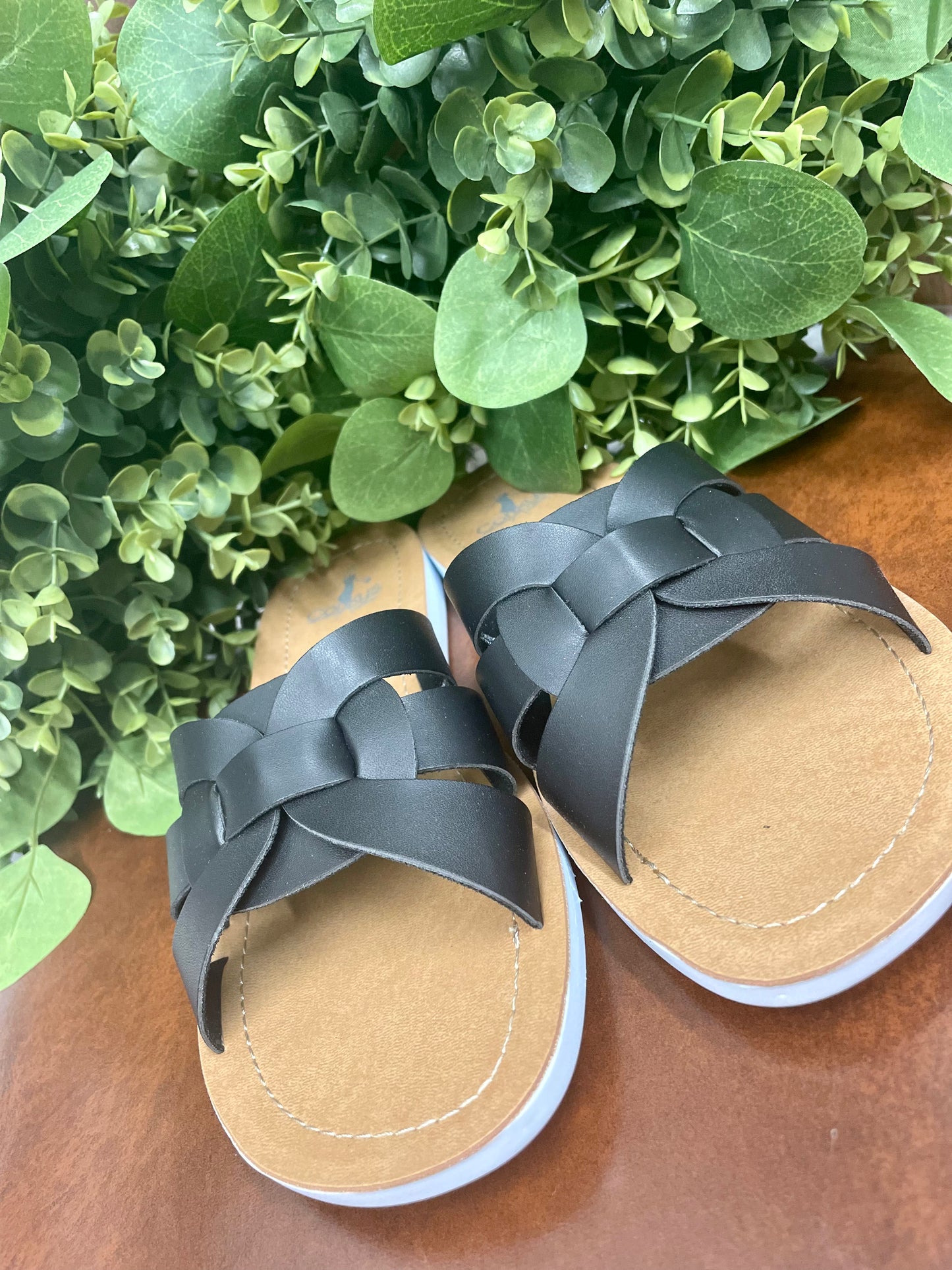 The Armani Slip On Sandal