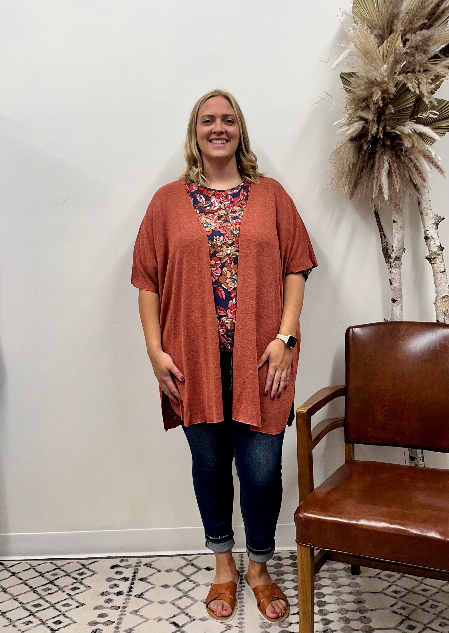The Karol Curvy Cardigan