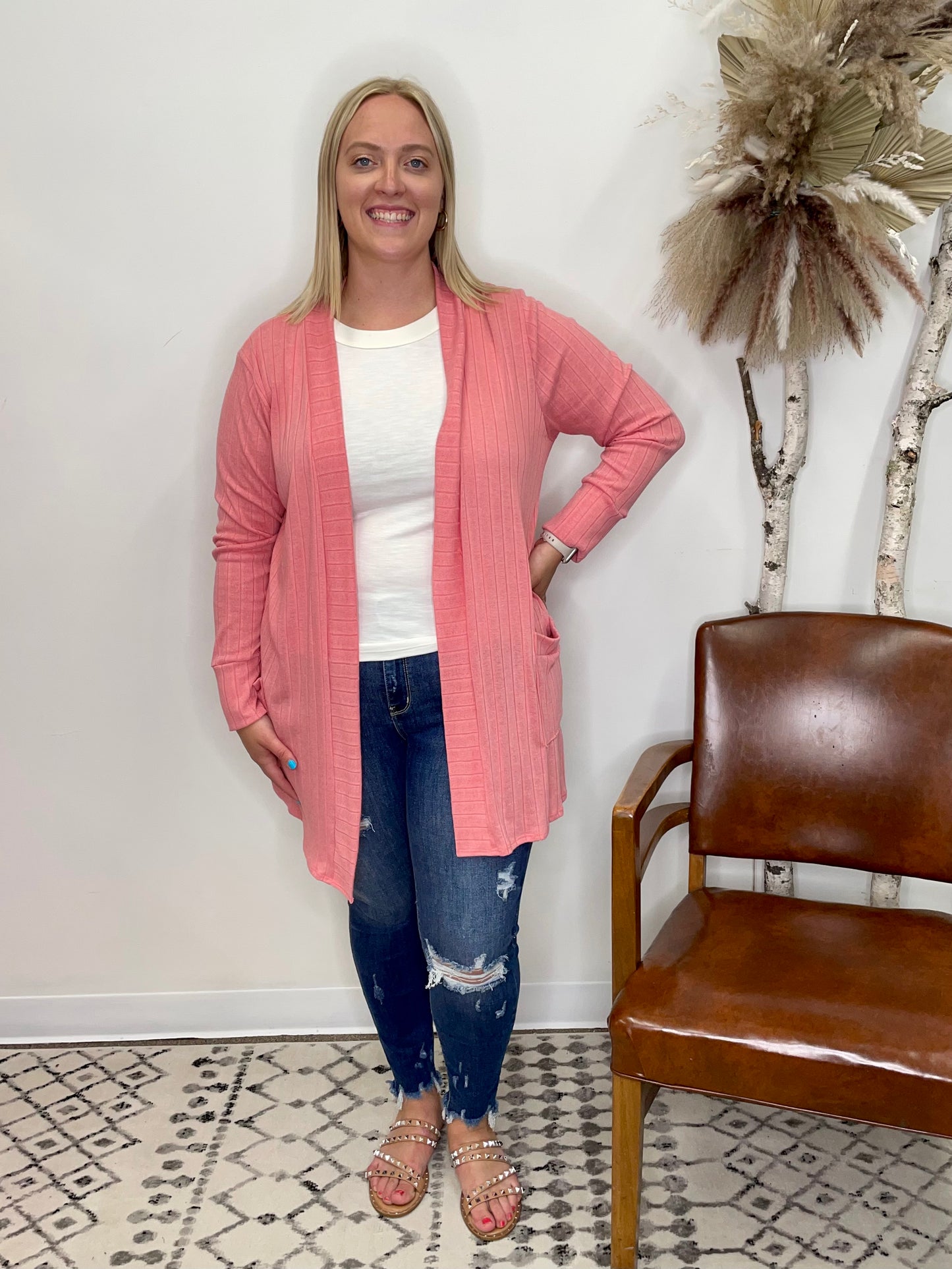 The Adelie Curvy Cardigan