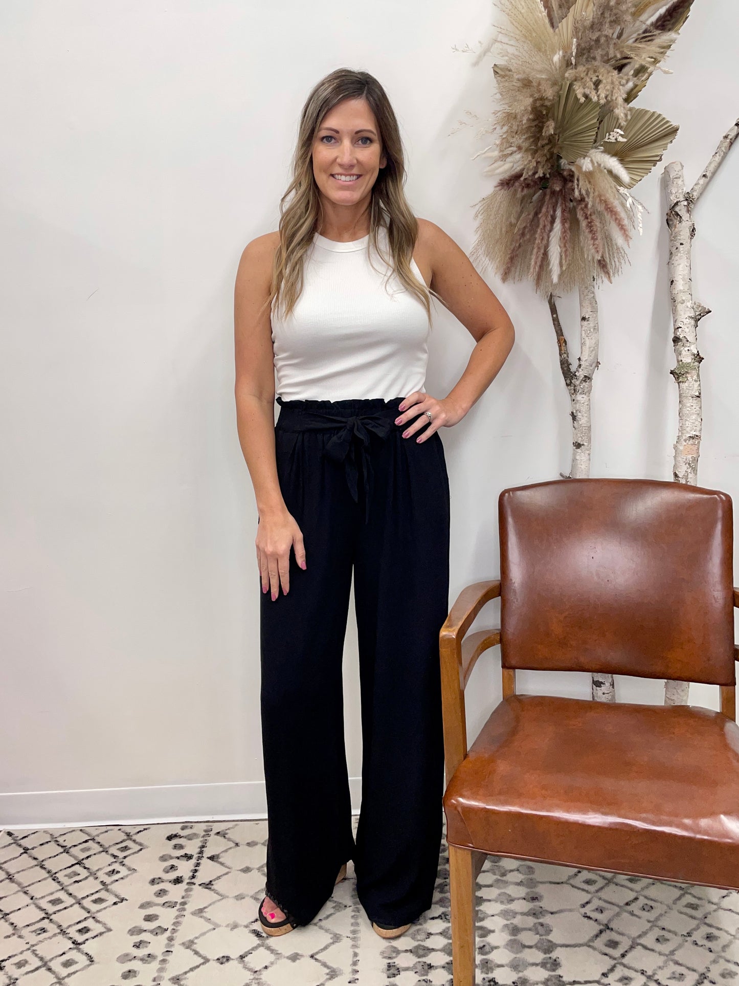 The Oxfords Black Pants