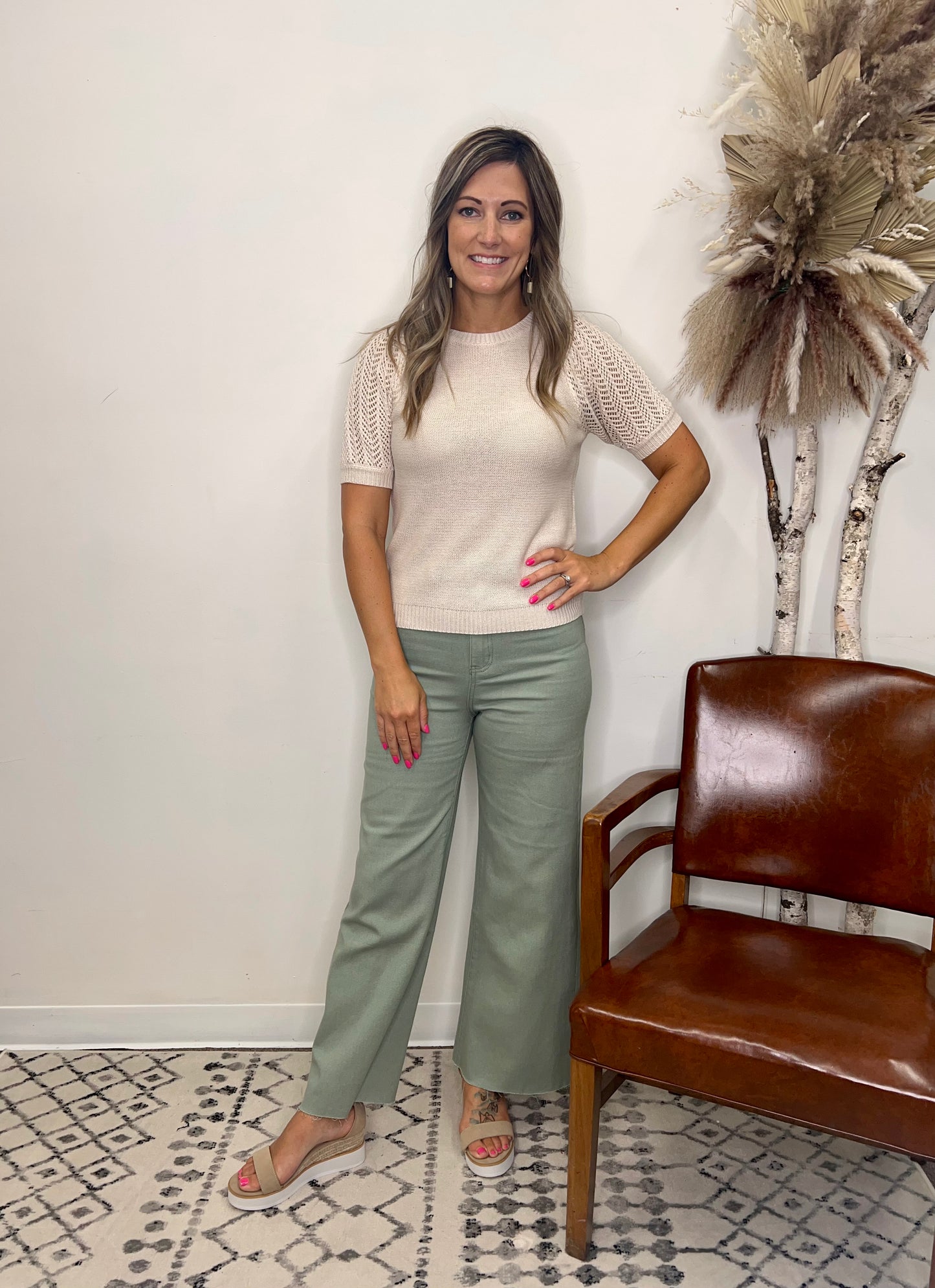 The Sage Bell Bottoms