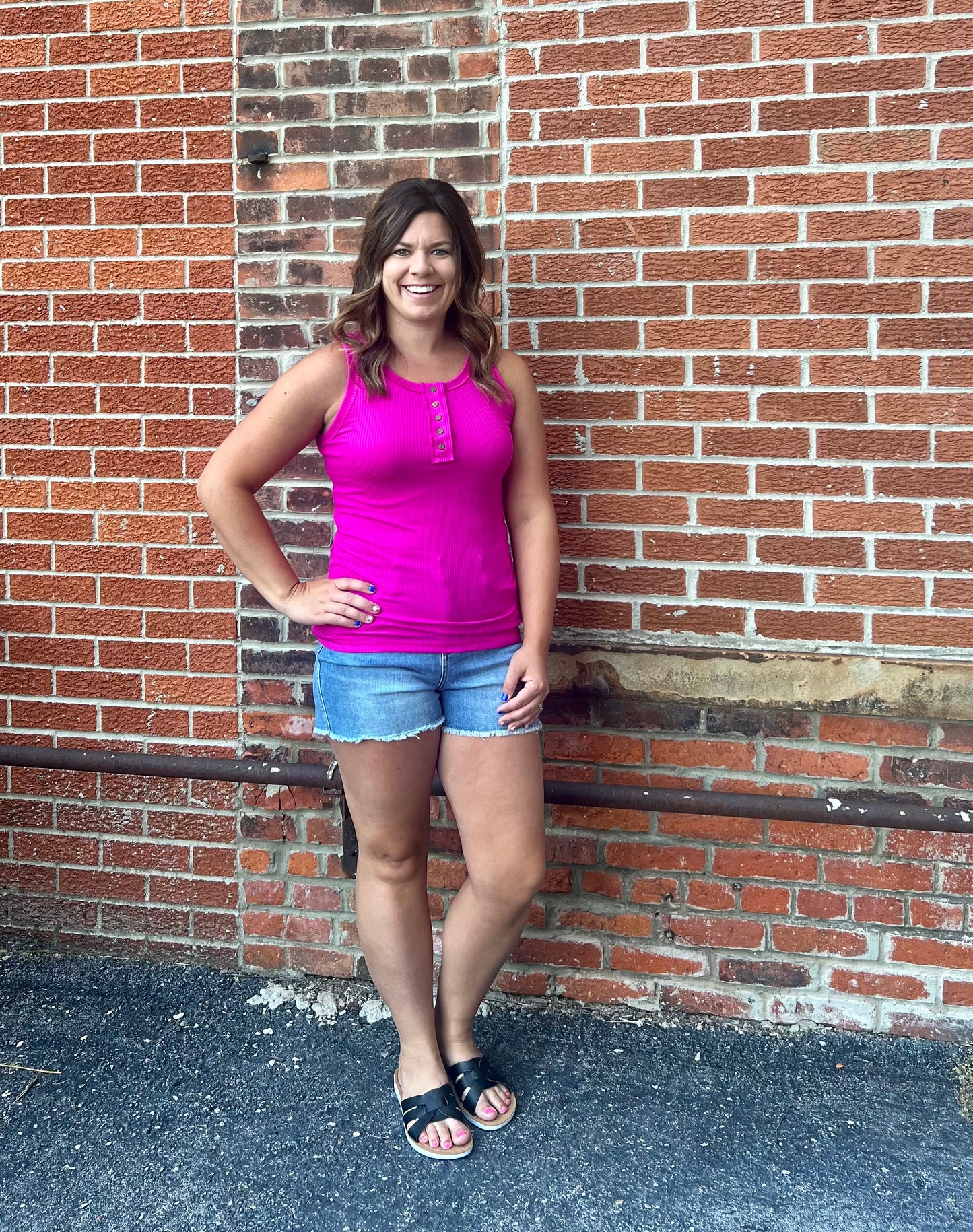 The Nyla Ribbed Tank