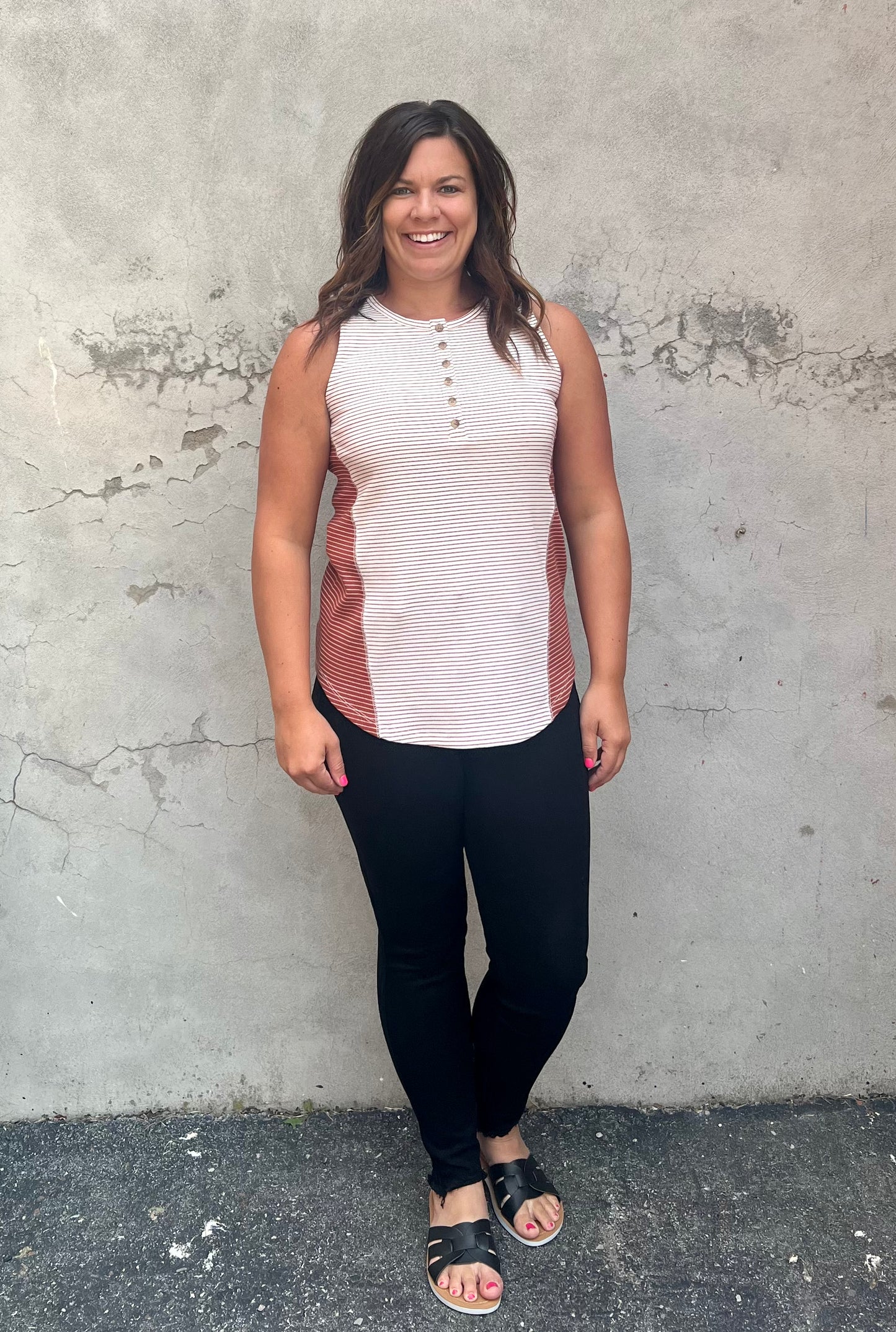 The Elliot Stripe Tank