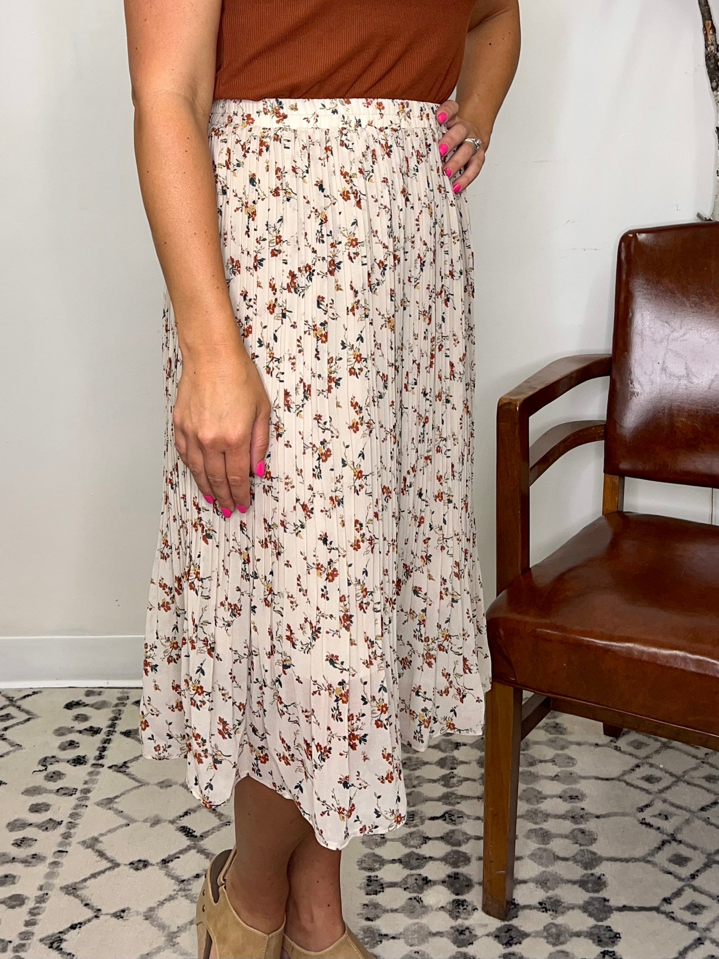 The Blossom Midi Skirt