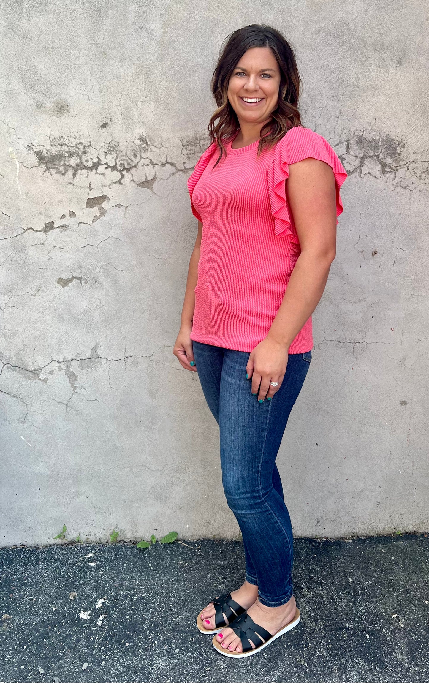 The Robin Ribbed Tee