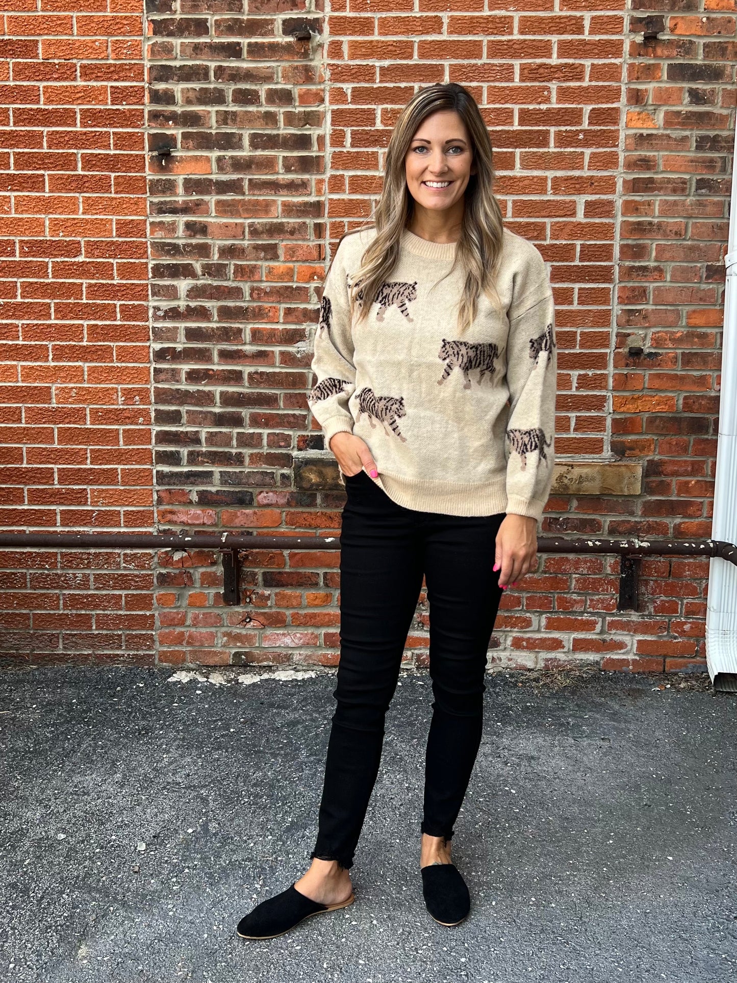 The Alanna Tiger Sweater