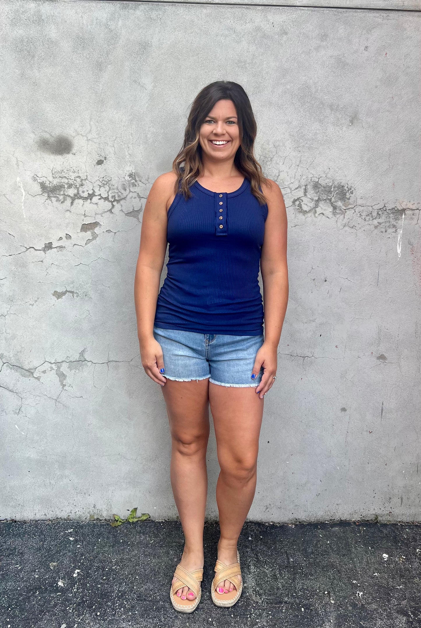 The Nyla Ribbed Tank