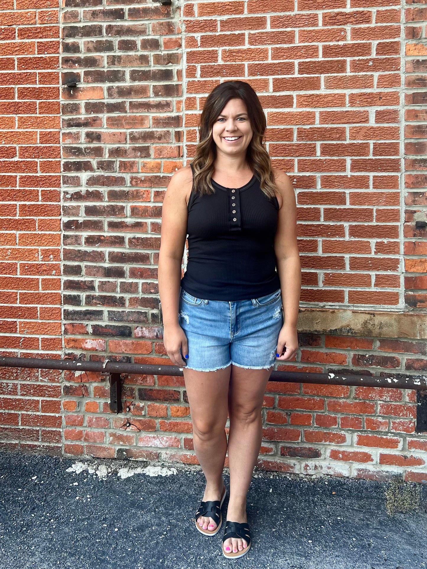 The Nyla Ribbed Tank