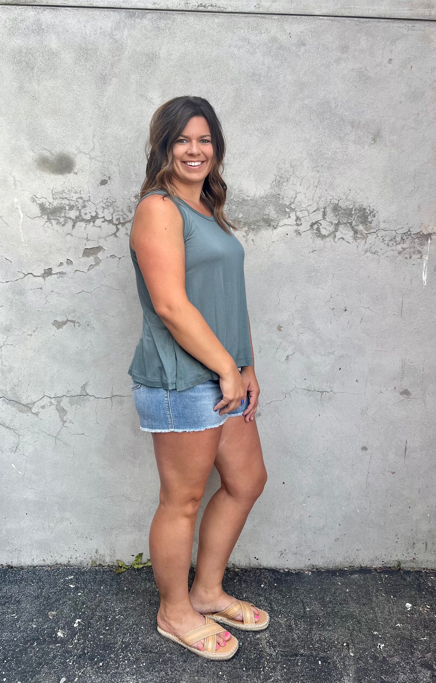 The Savannah Open Back Tank