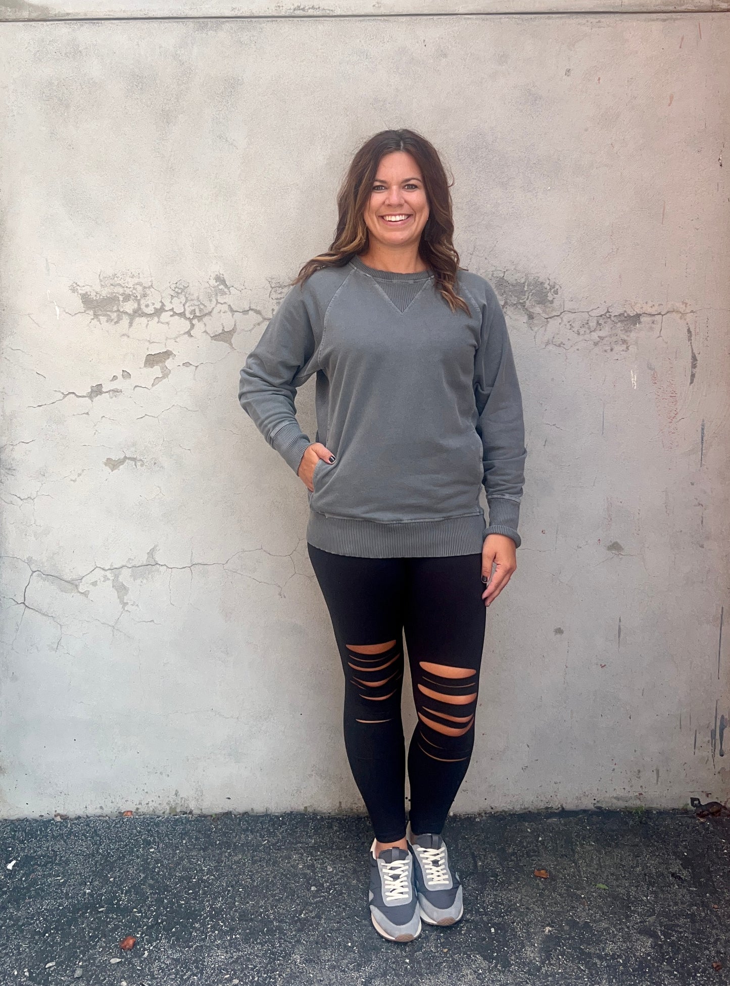 The Raelle Pullover Pocket Sweatshirt