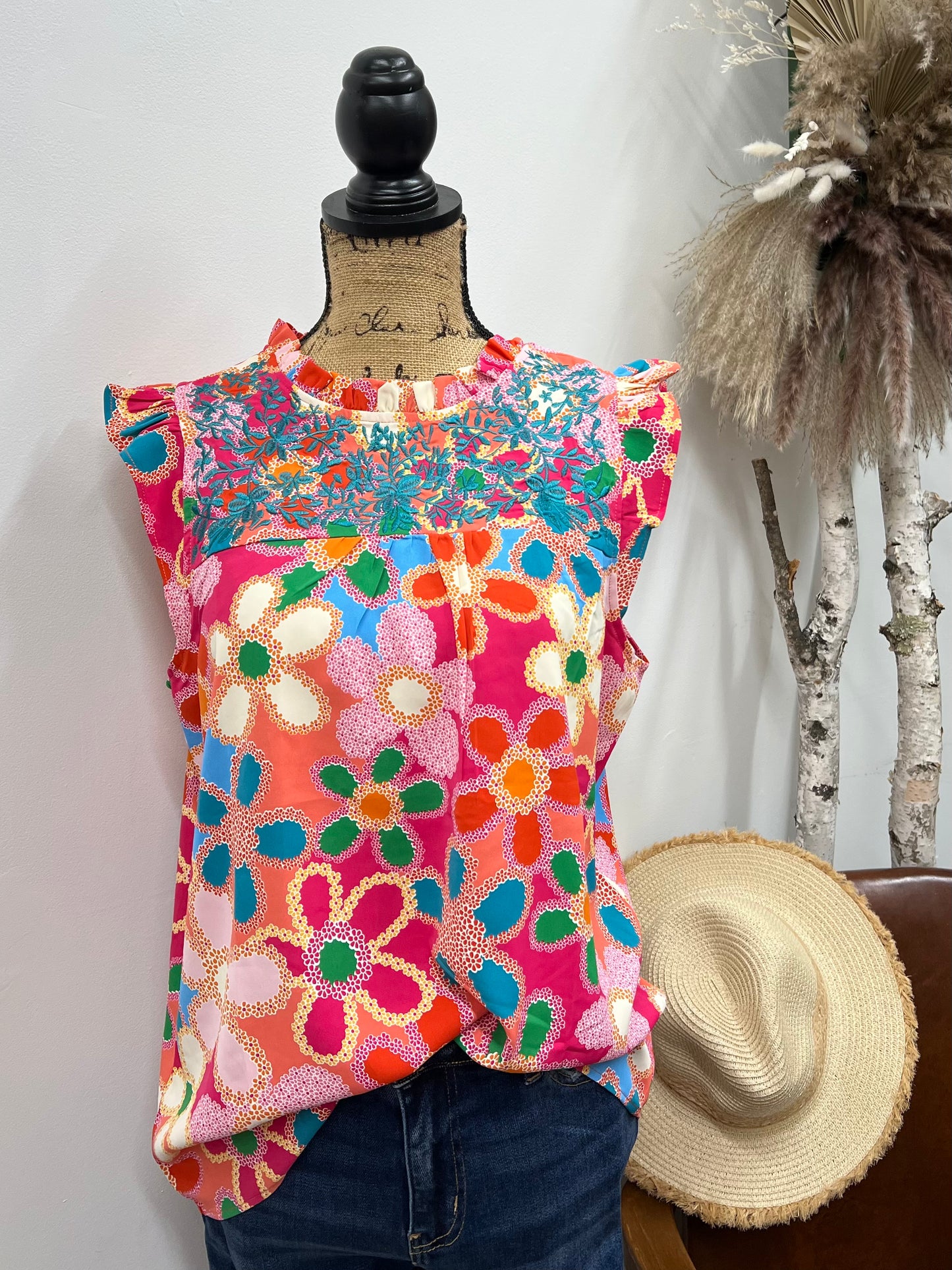The Lucia Floral Blouse