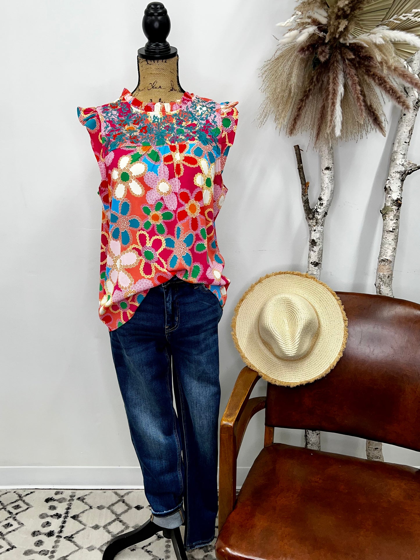 The Lucia Floral Blouse