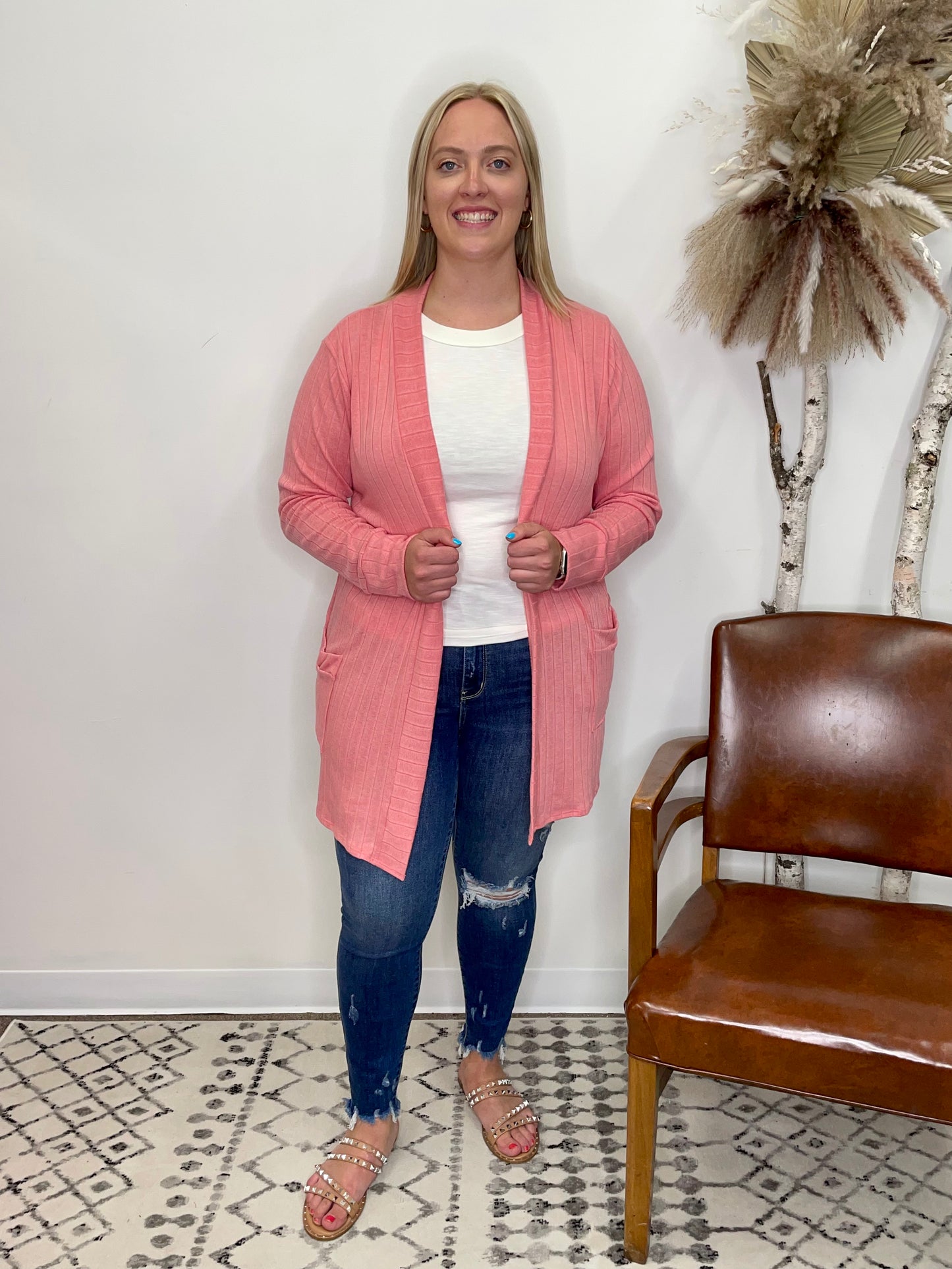 The Adelie Curvy Cardigan