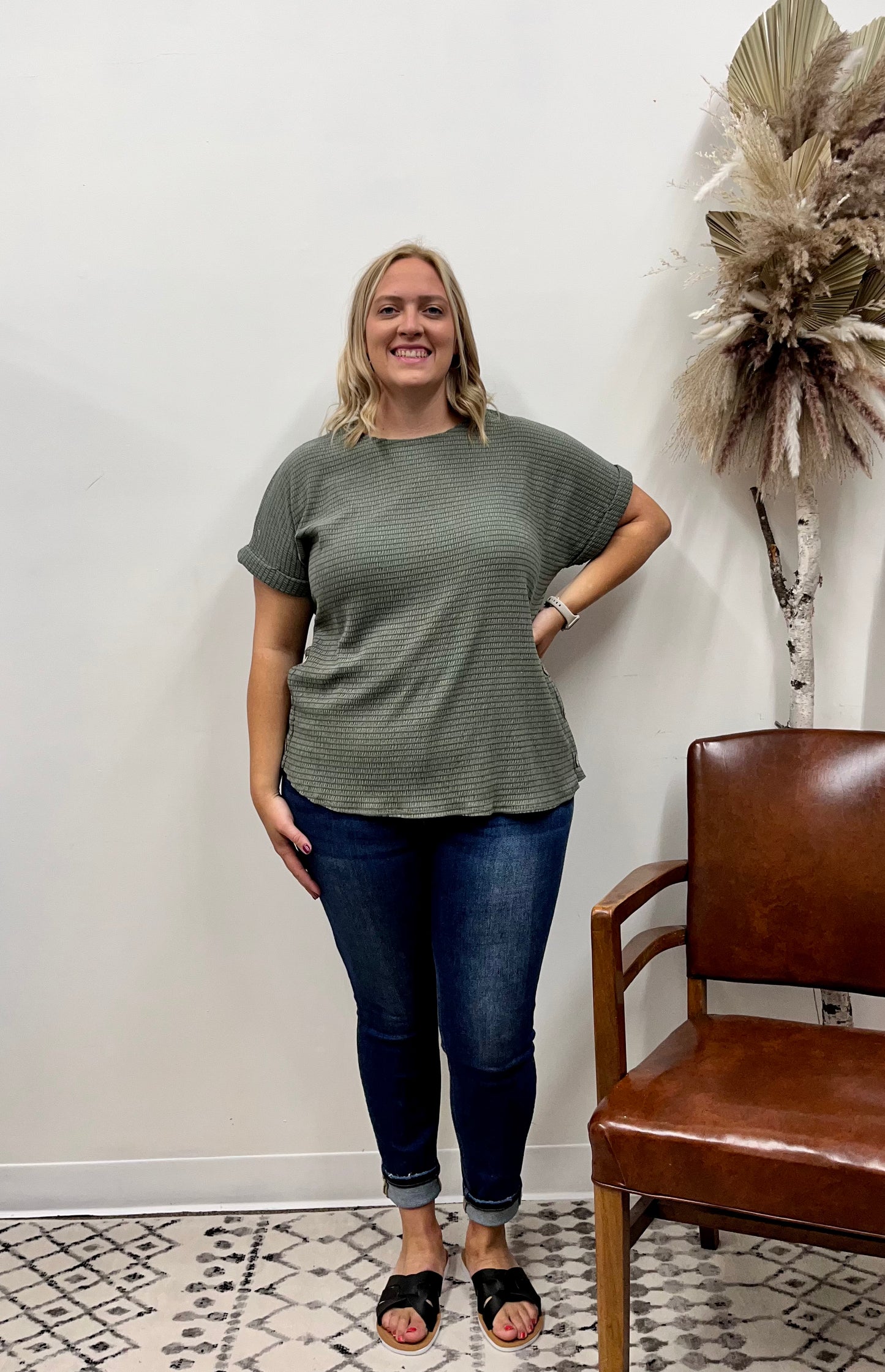The Rhonda Curvy Tee