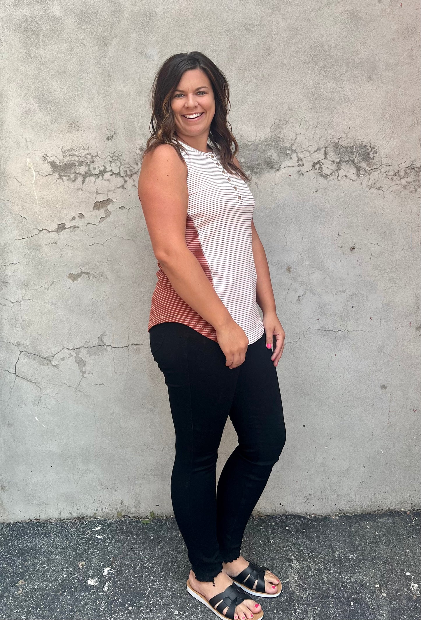The Elliot Stripe Tank