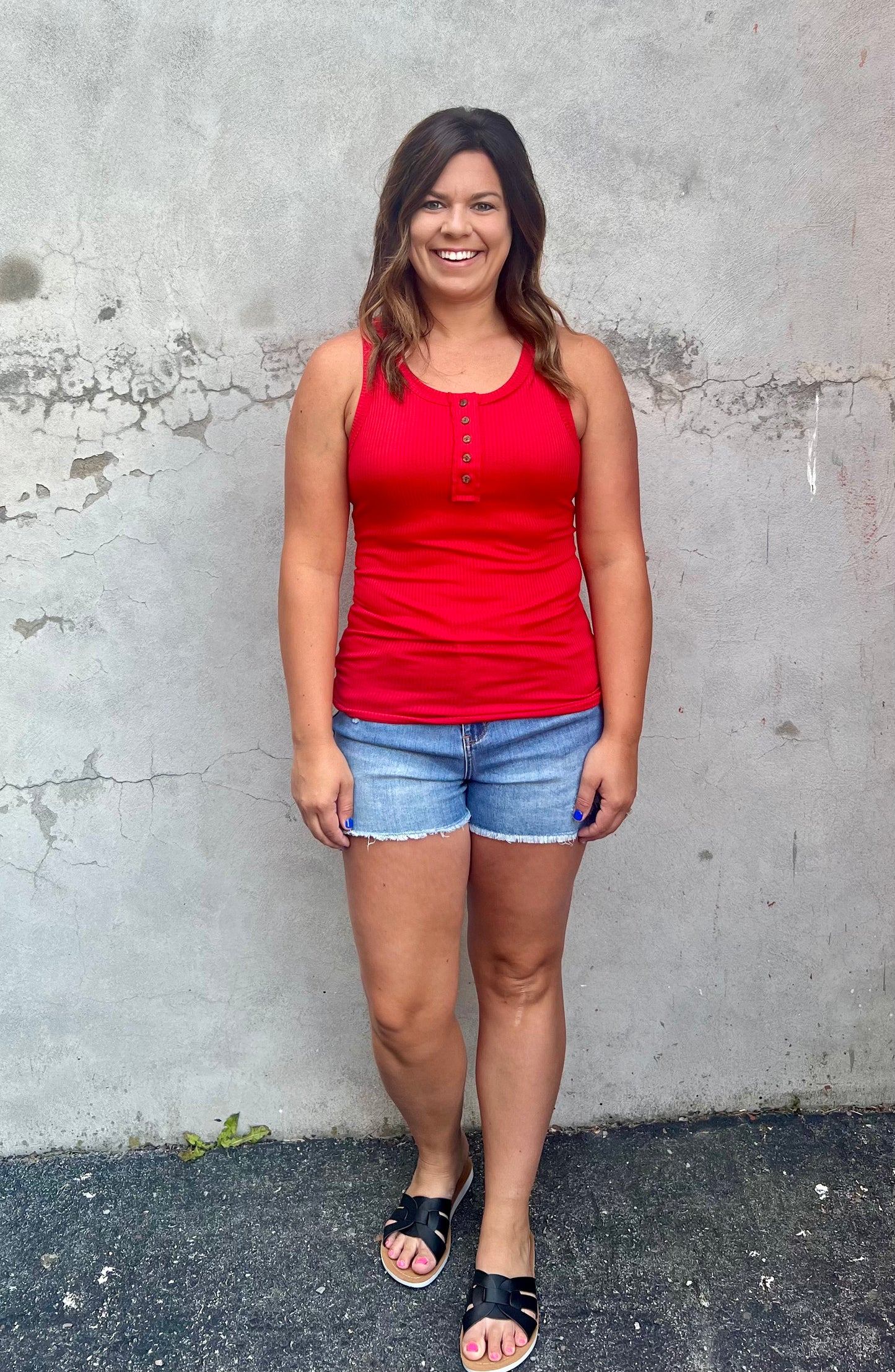 The Nyla Ribbed Tank