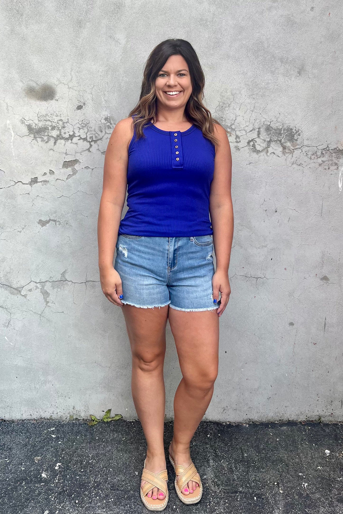 The Nyla Ribbed Tank