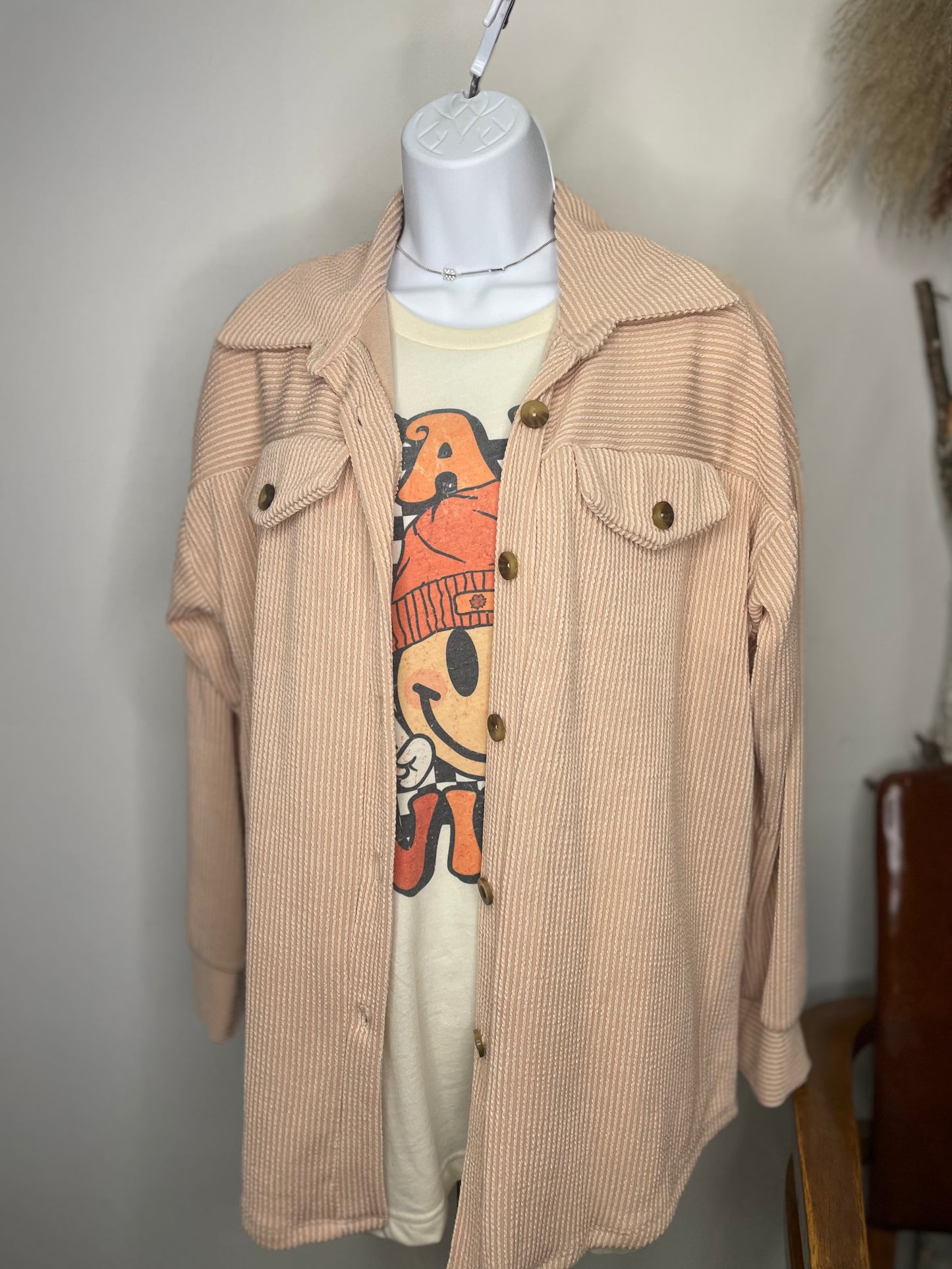 The Raelle Ribbed Lightweight Jacket