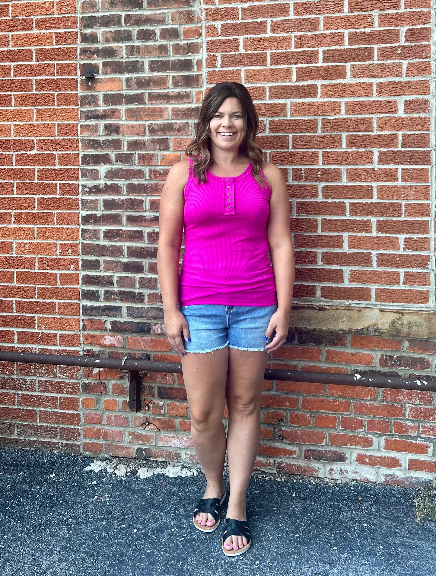 The Nyla Ribbed Tank