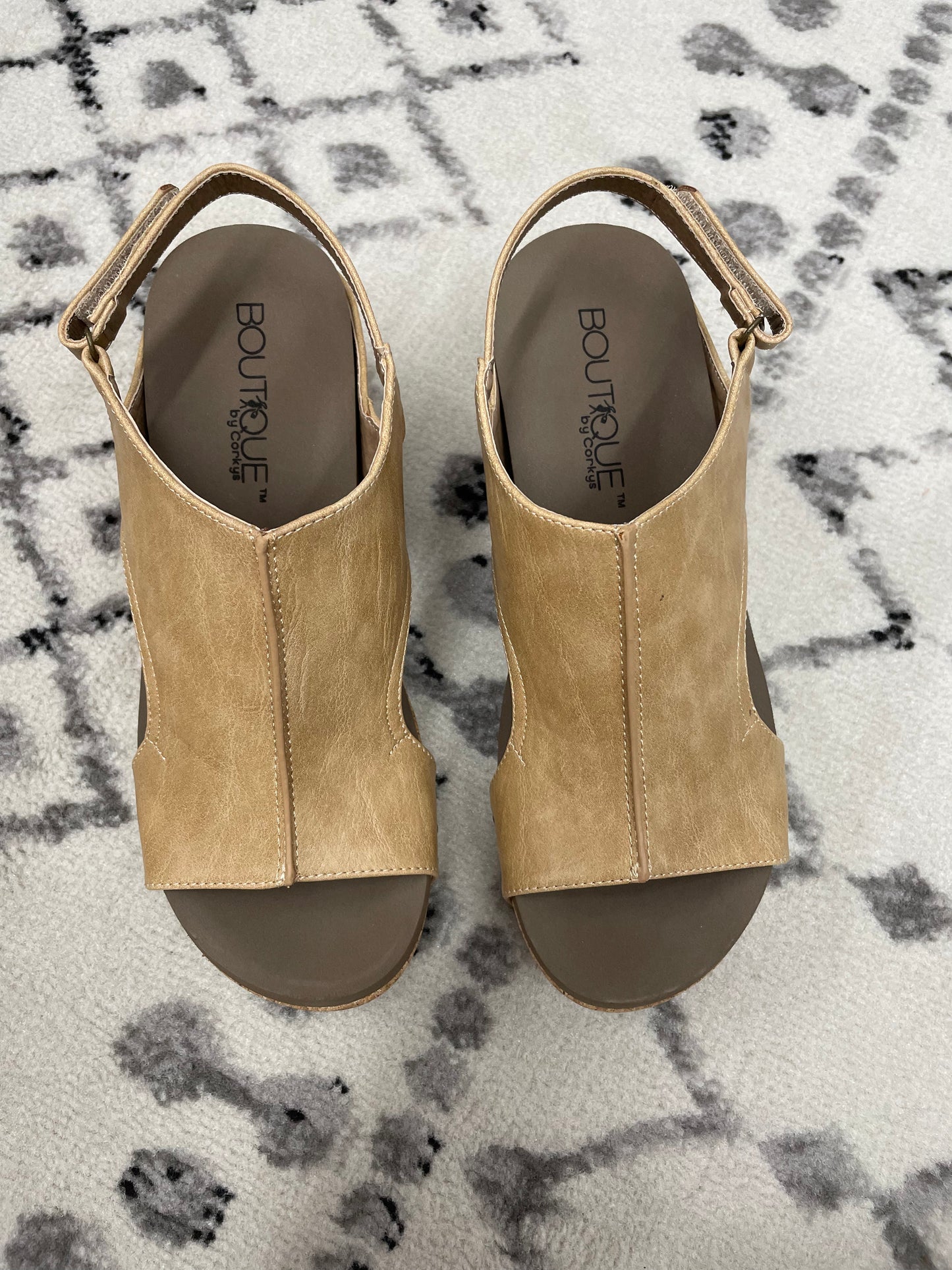 The Carley Wedge Sandal