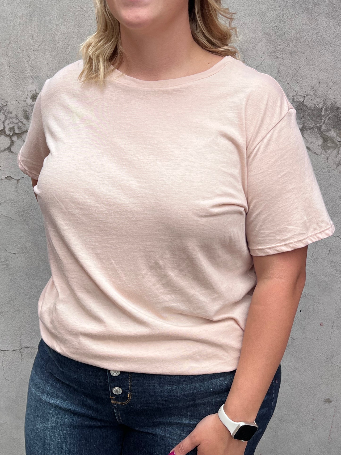 The Alani Curvy Basic Tee