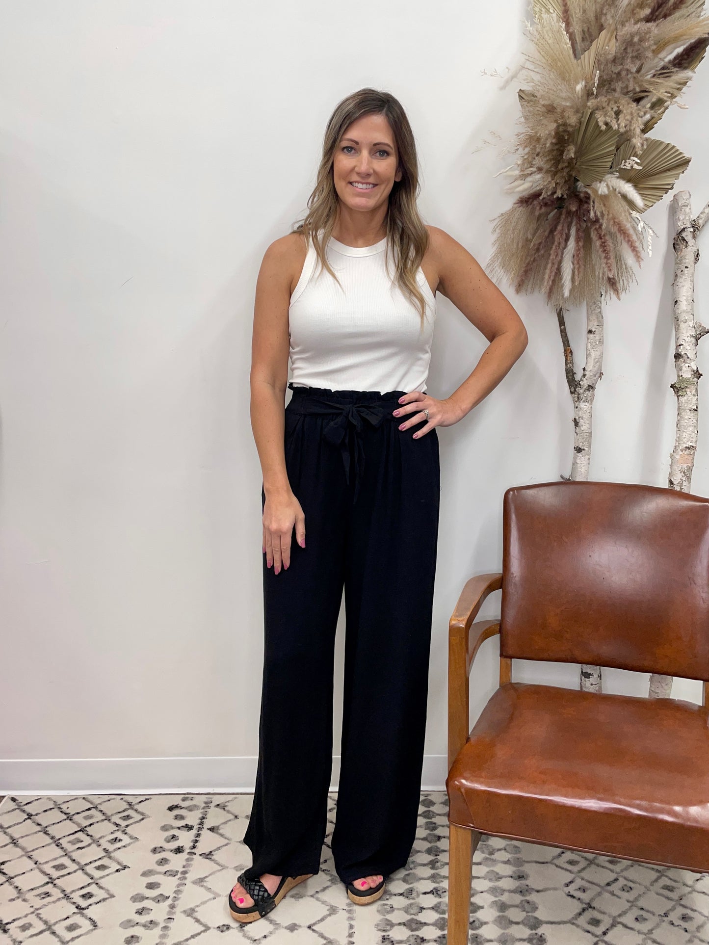 The Oxfords Black Pants