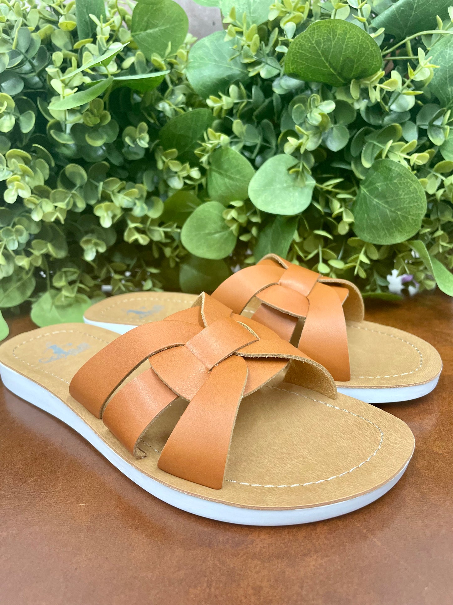 The Armani Slip On Sandal