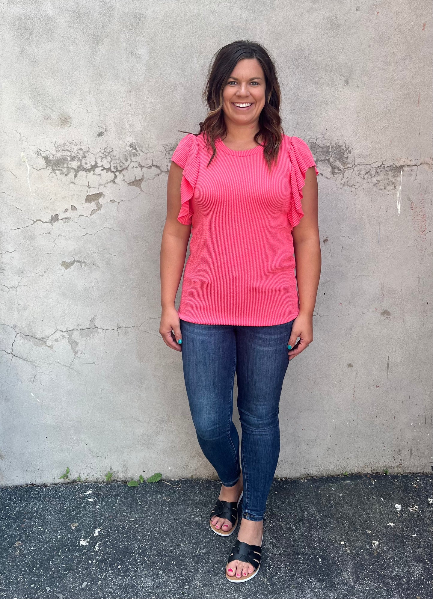 The Robin Ribbed Tee
