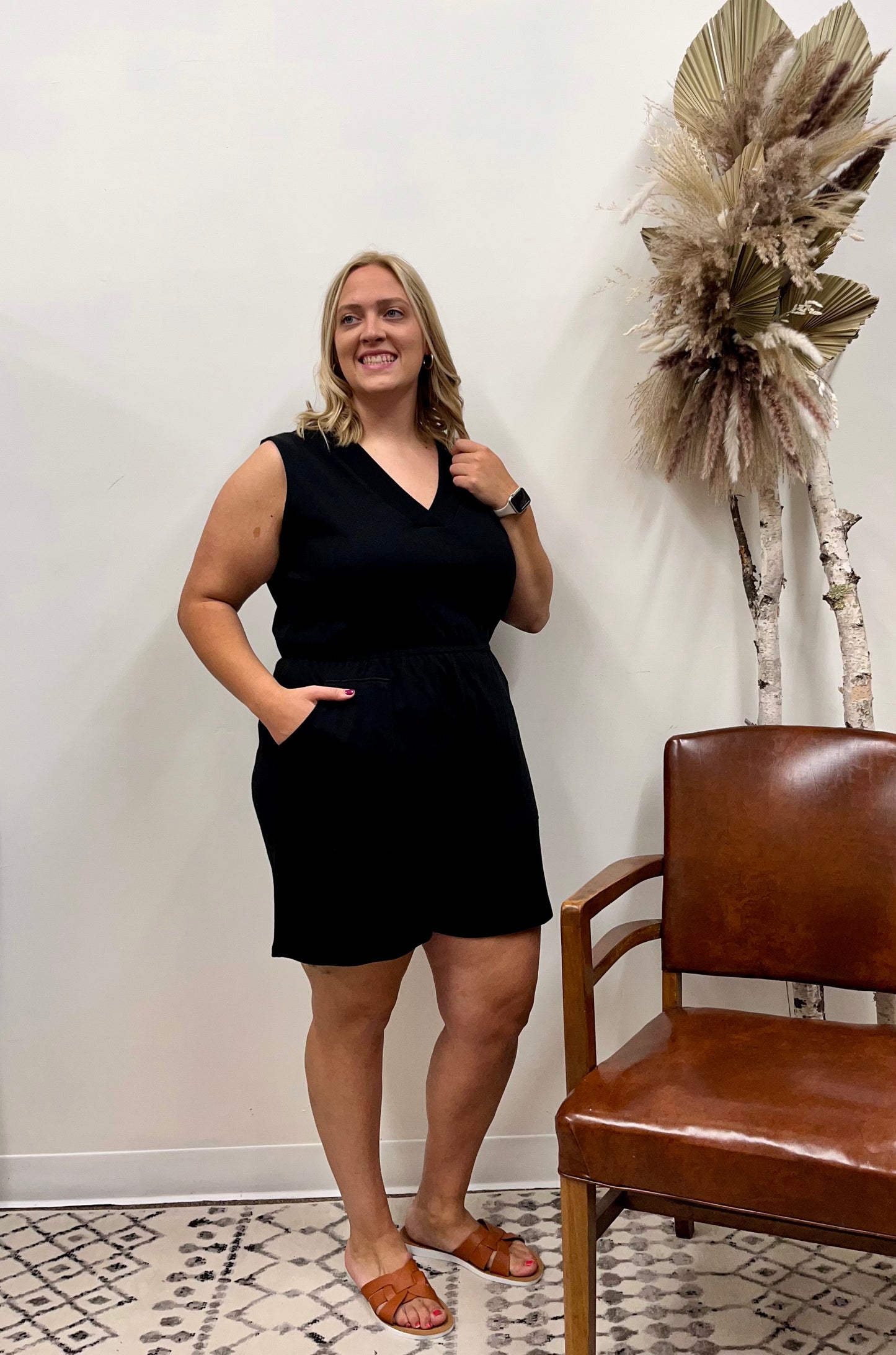 The Knoxville Curvy Romper