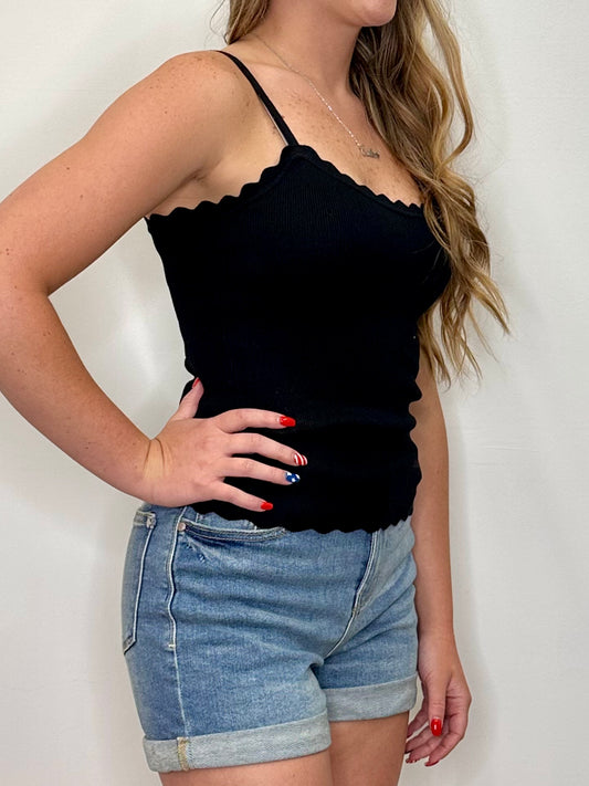 The Ceira Scalloped Cami
