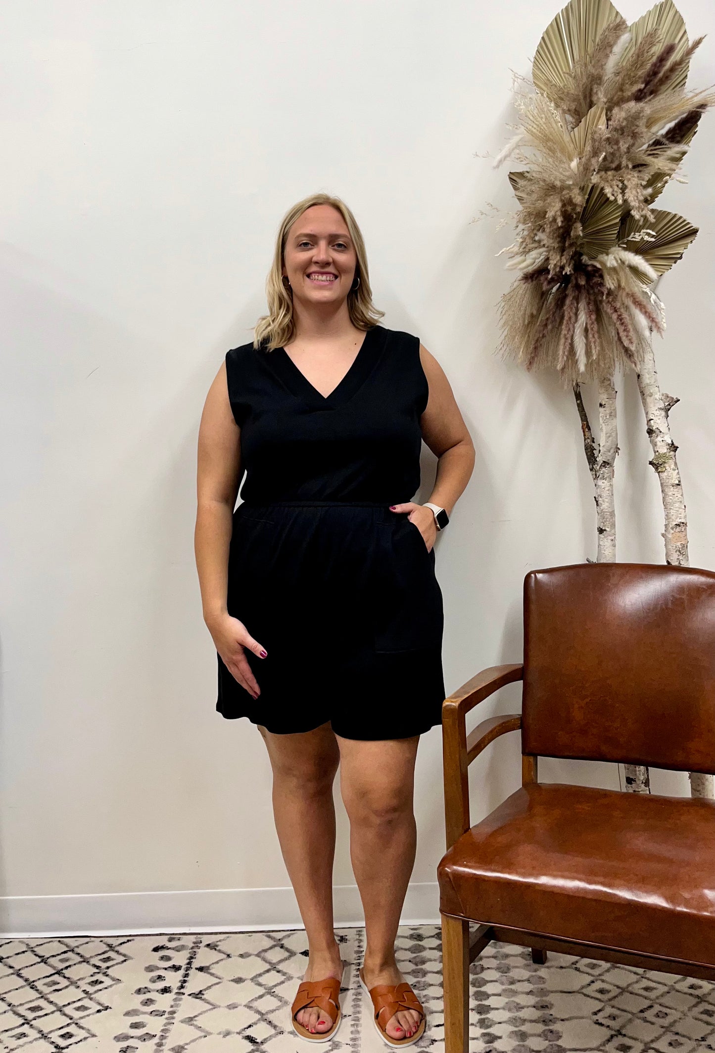 The Knoxville Curvy Romper