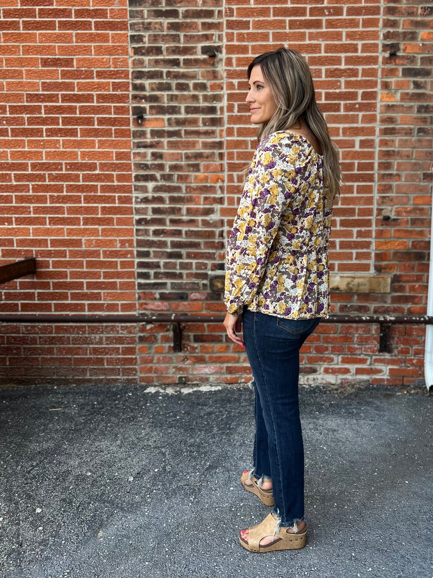 The Leoma Floral Blouse