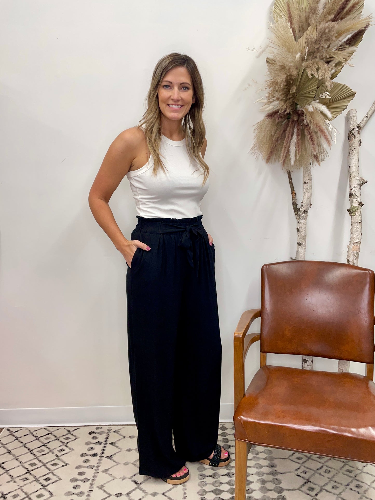 The Oxfords Black Pants