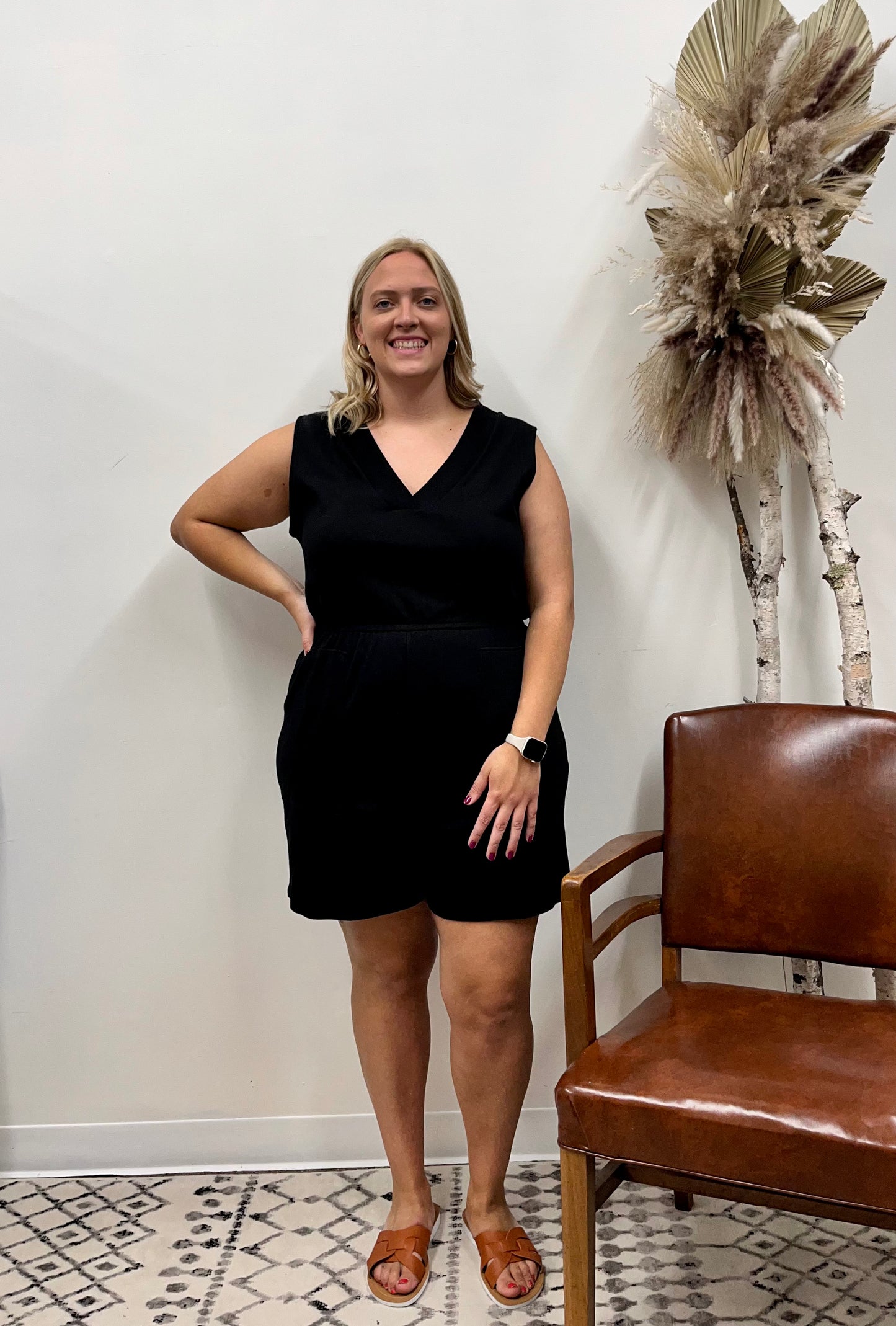 The Knoxville Curvy Romper