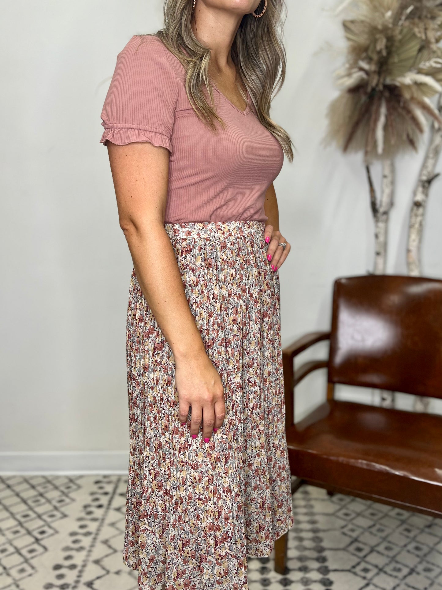 The Lylia Midi Skirt