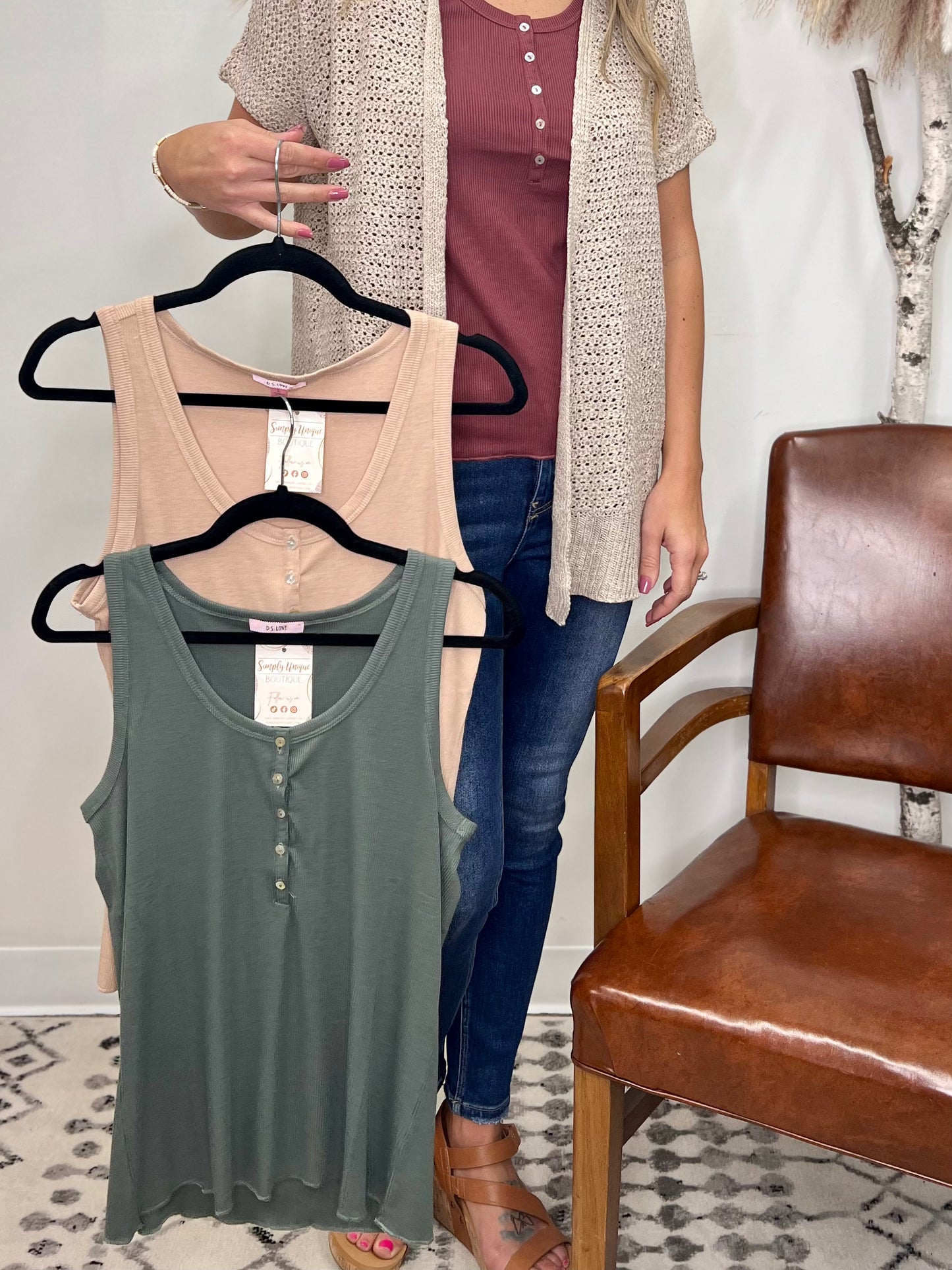 The Kate Ribbed Tank