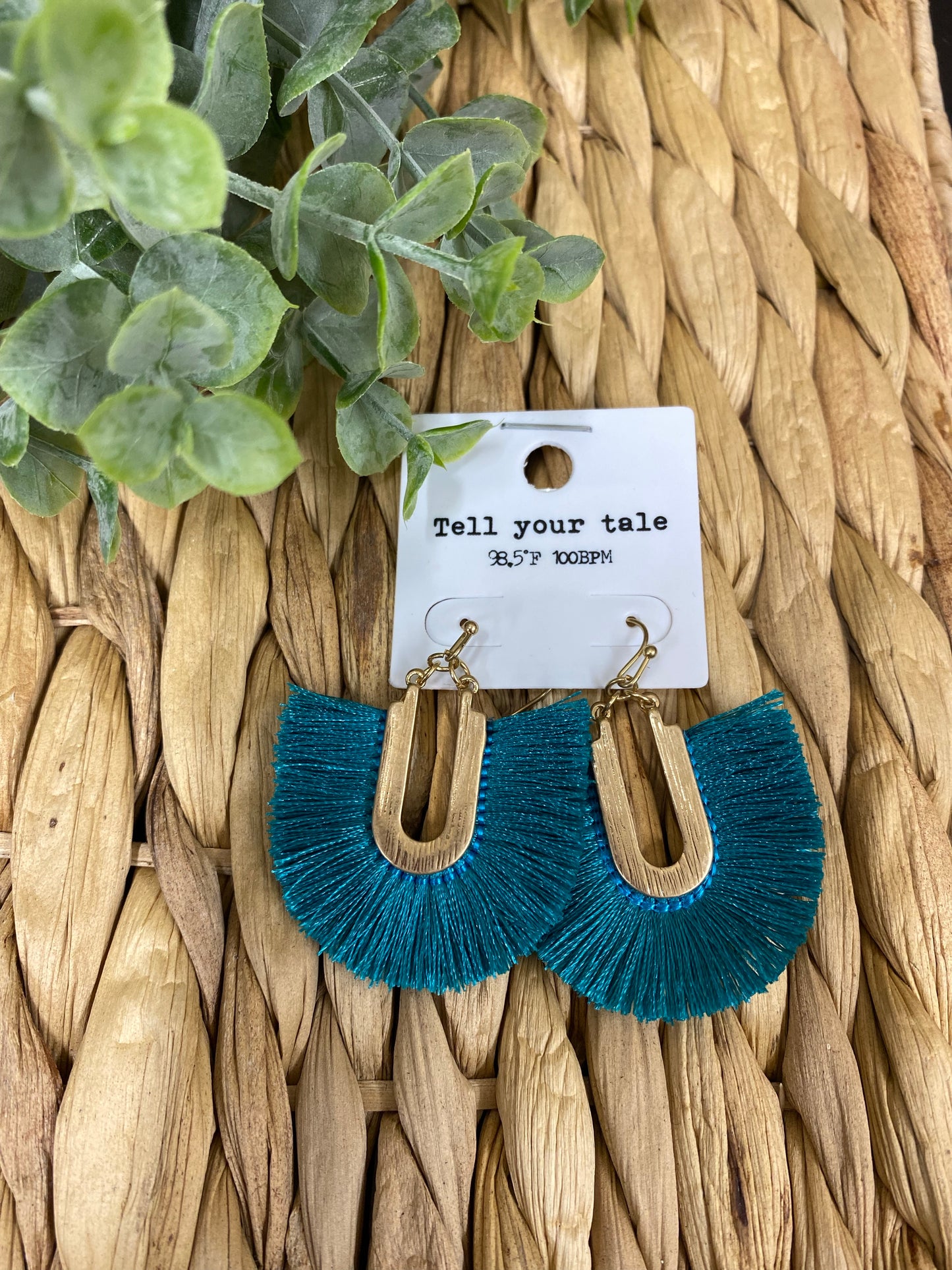 The Drop Down Fringe Earring