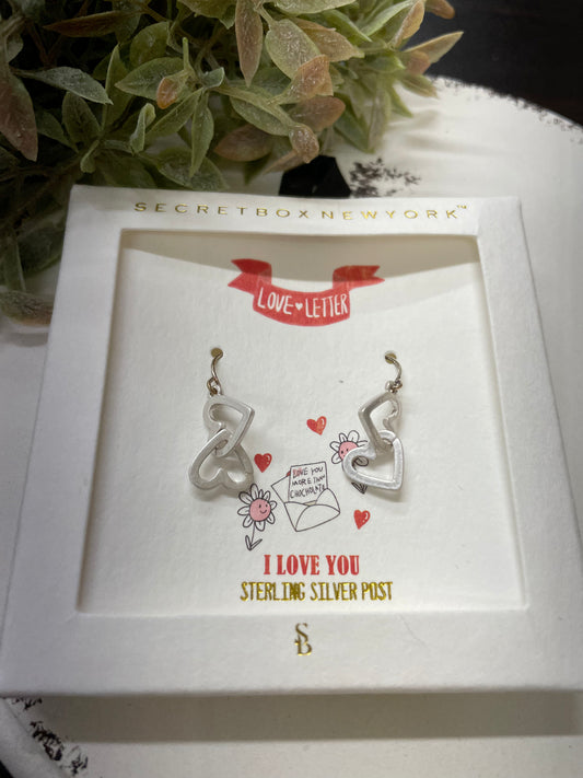 The Locked Heart Earrings