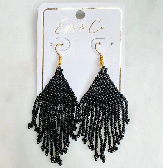 Ellington Beaded Fringe Earring