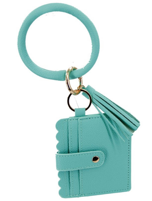 Keychain Wallet ID Holder Bracelet