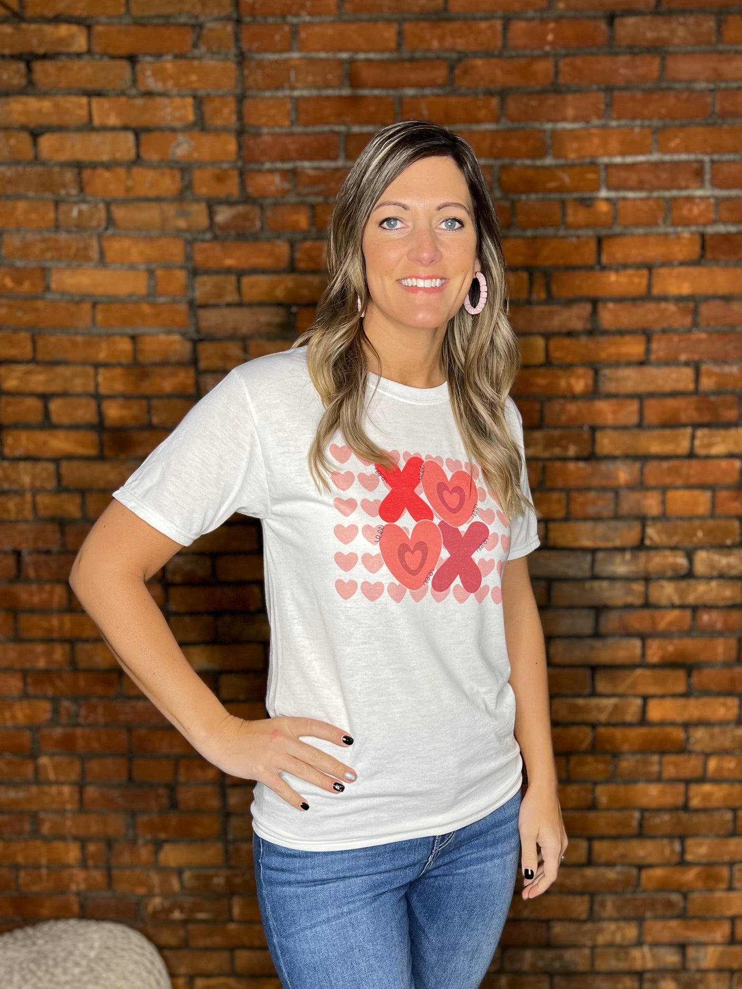 XOXO Retro Valentines Tee