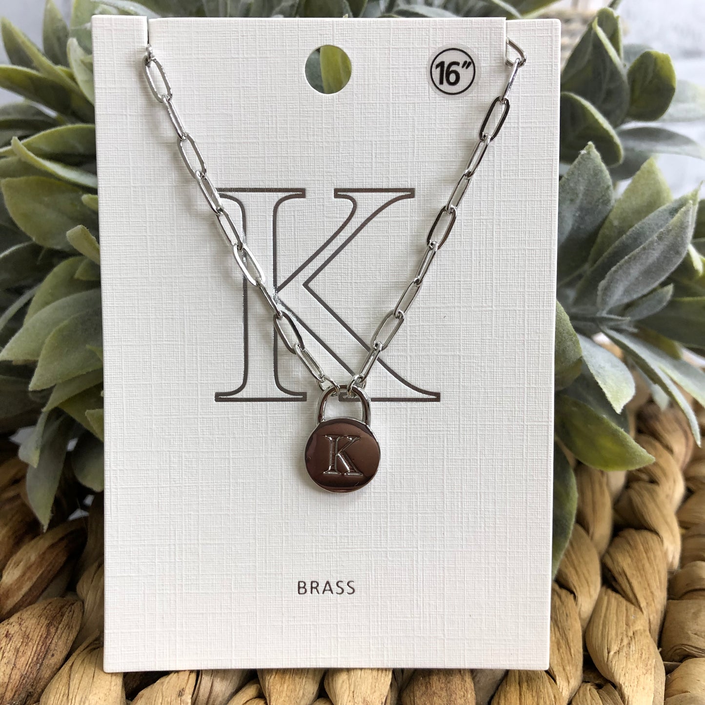 Dainty Initial Necklace