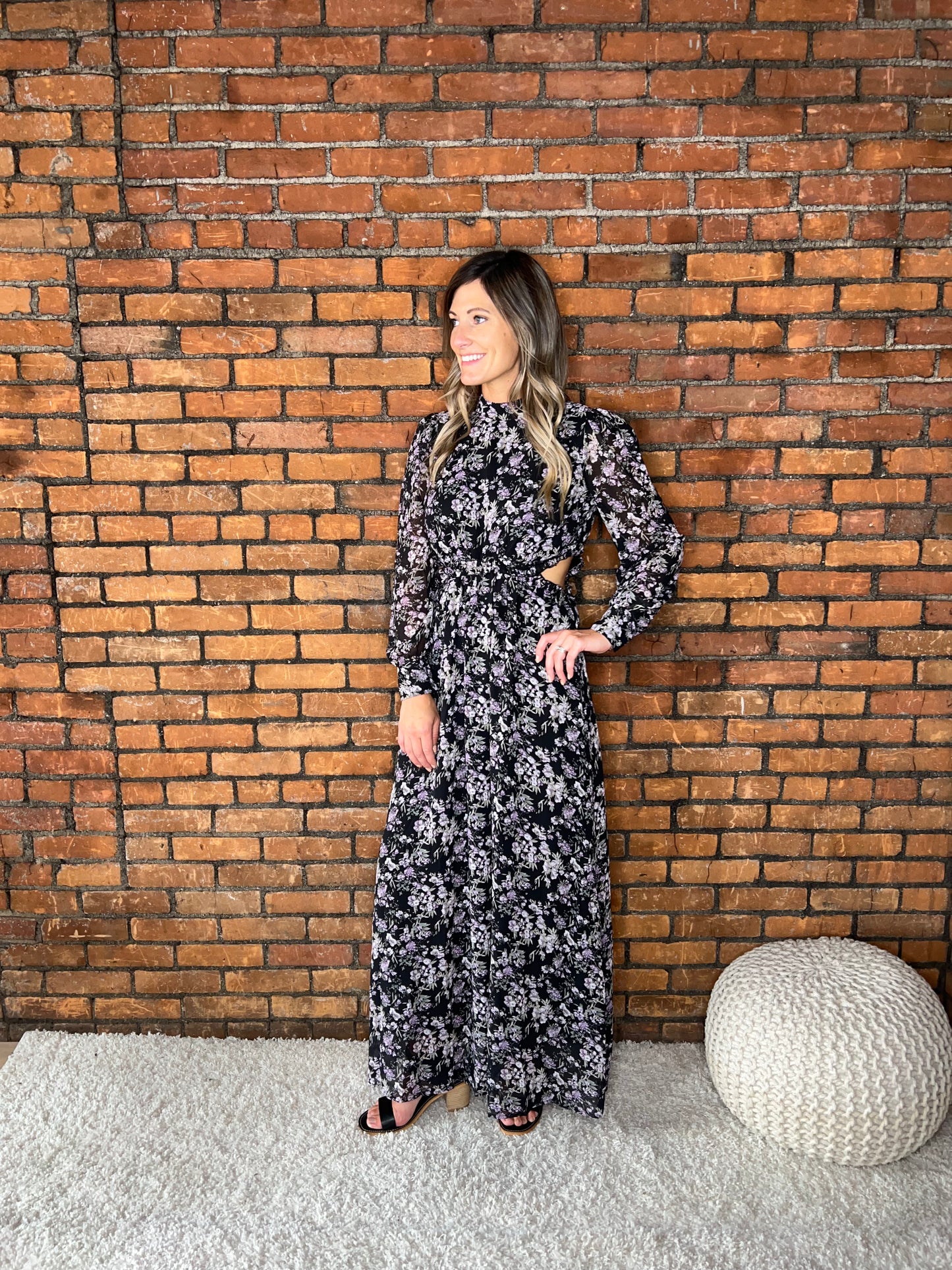 The Side Cutout Long Dress